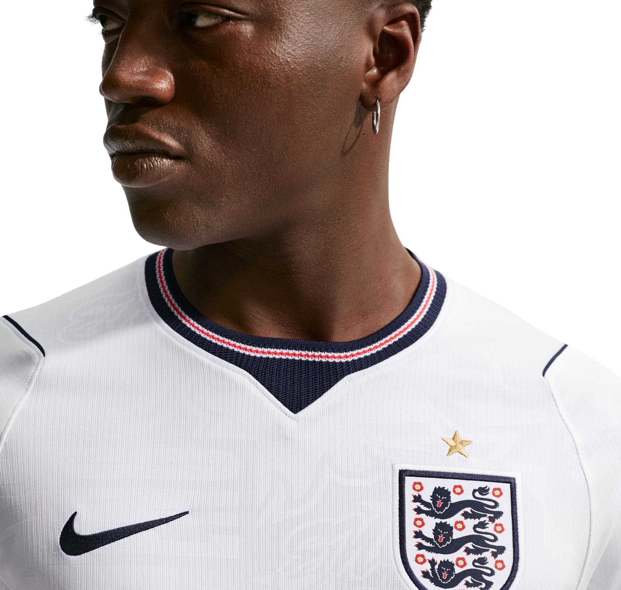 Nike Nike İngiltere İç Saha Erkek Forması Beyaz - 5