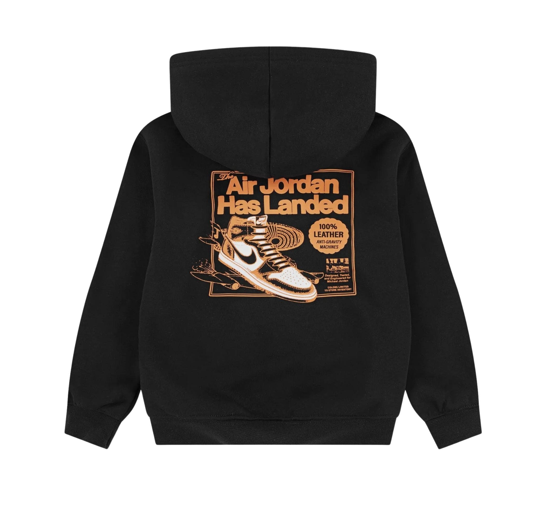 Jordan Nike Jdb Aır Jordan Has Landed Po Çocuk Sweatshirt Siyah - 2