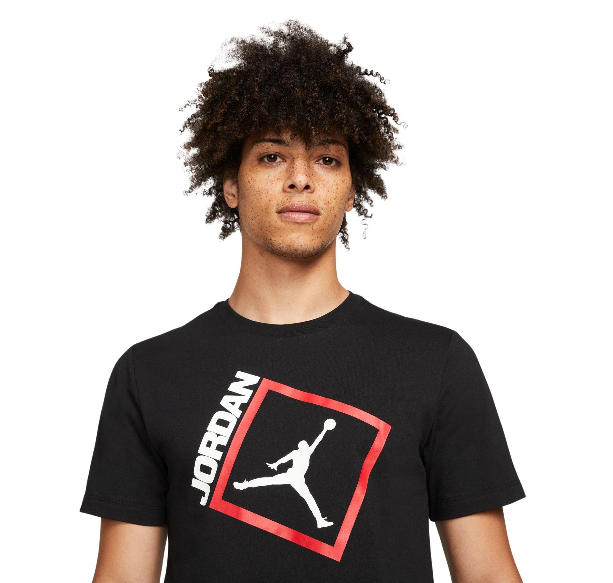 Jordan Nike Jordan Jumpman Box Erkek T-Shirt Siyah - 4
