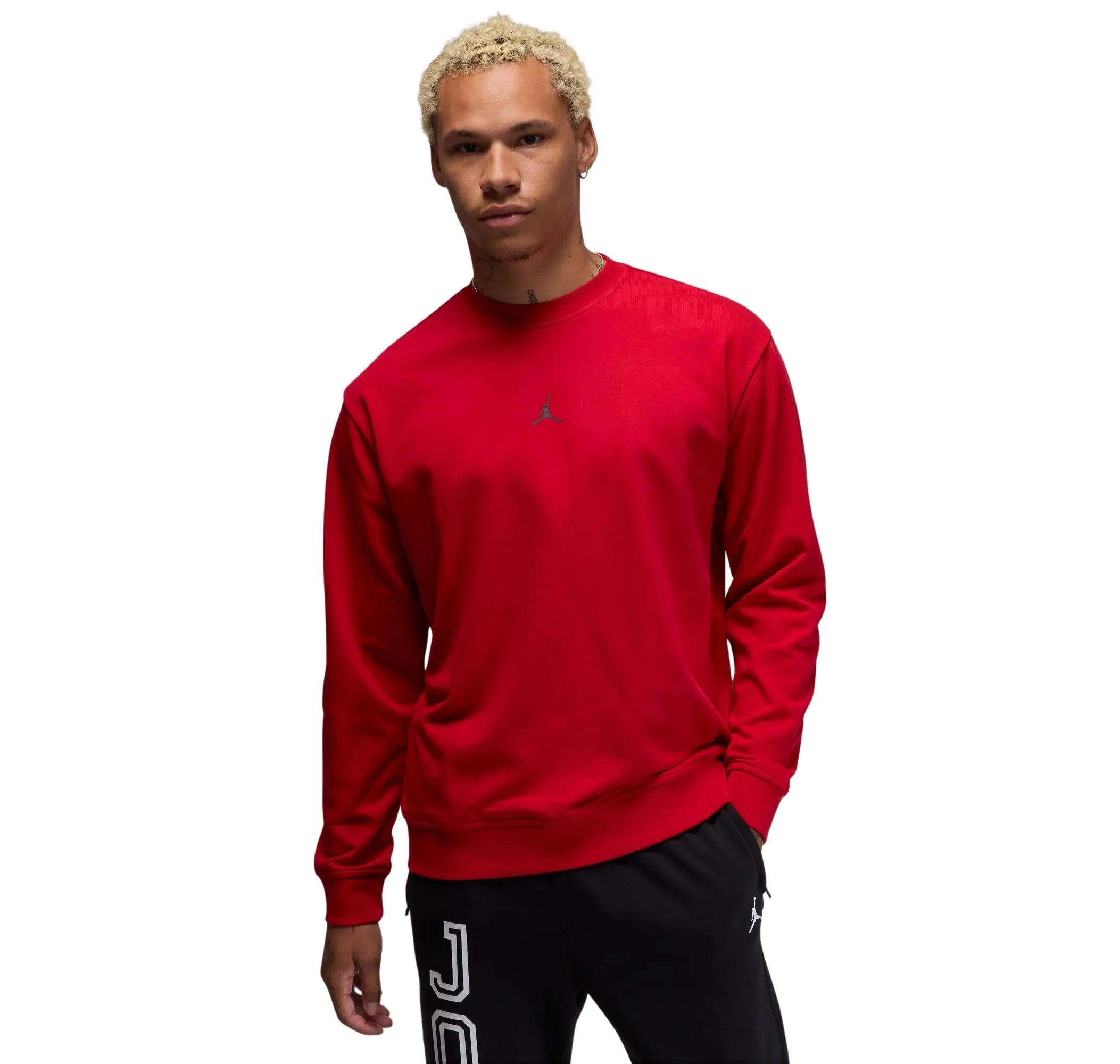 Jordan Nike Jordan Sport Crossover Erkek Sweatshirt Kırmızı