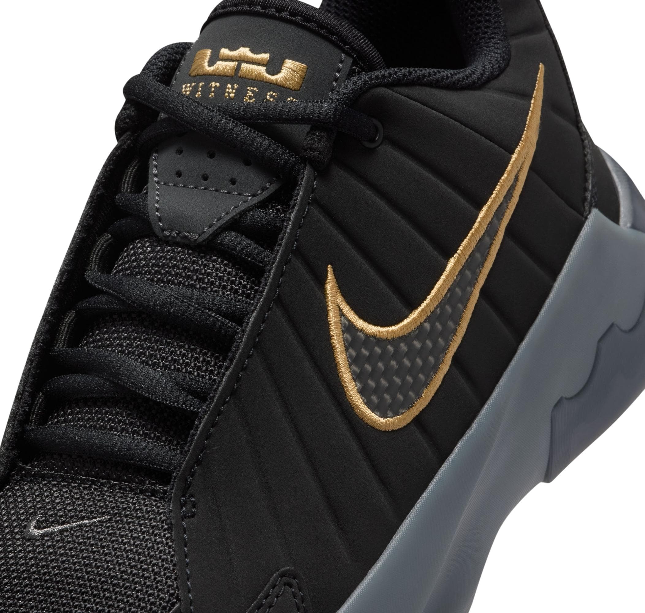 Nike Nike Lebron Witness 9 Çocuk Spor Ayakkabı Siyah - 7