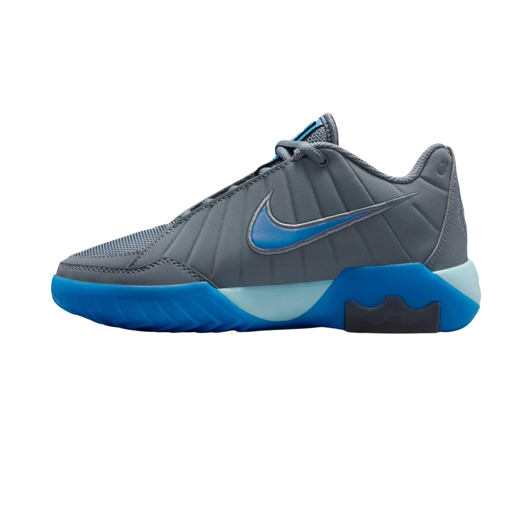 Nike Nike Lebron Witness 9 Çocuk Spor Ayakkabı Gri - 3