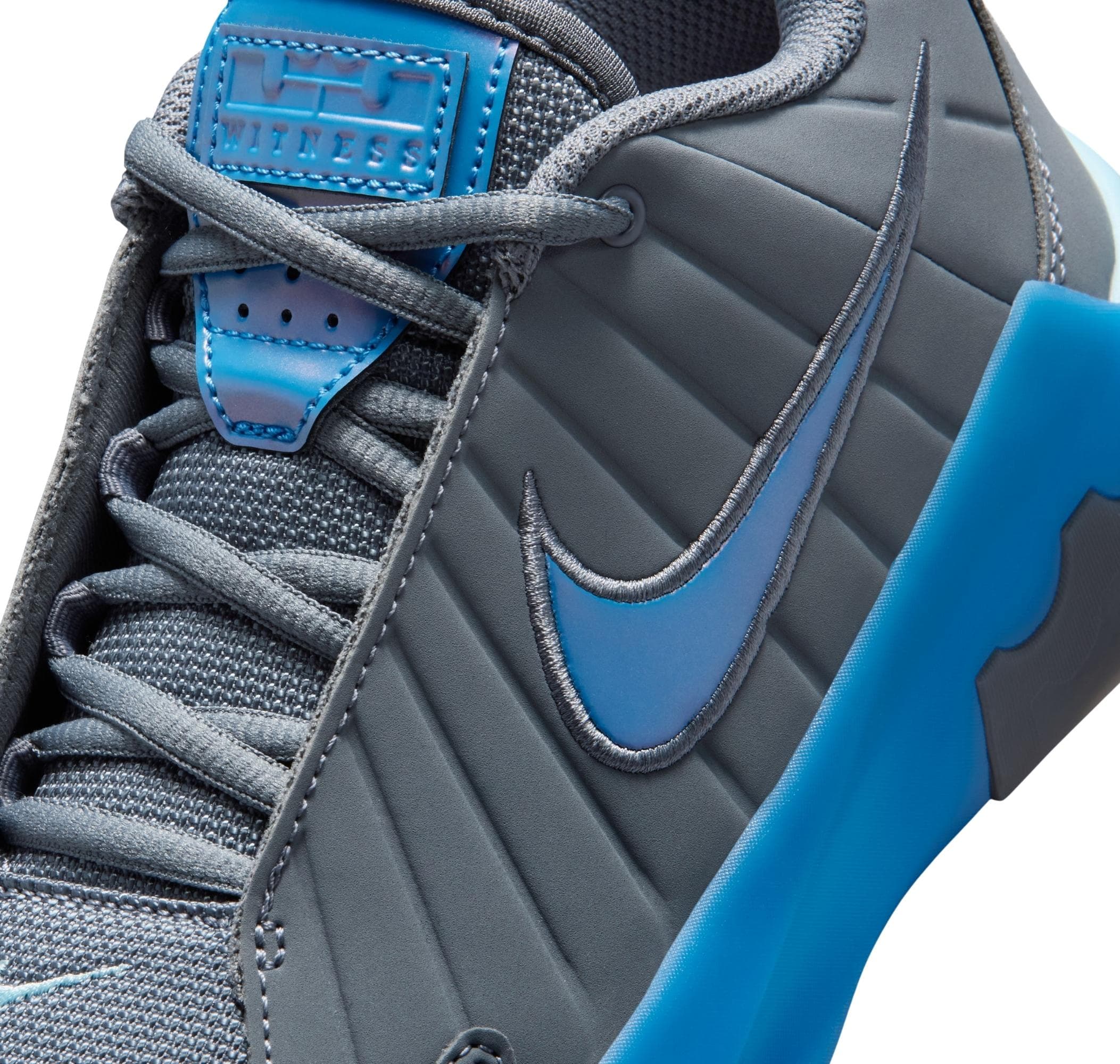 Nike Nike Lebron Witness 9 Çocuk Spor Ayakkabı Gri - 7