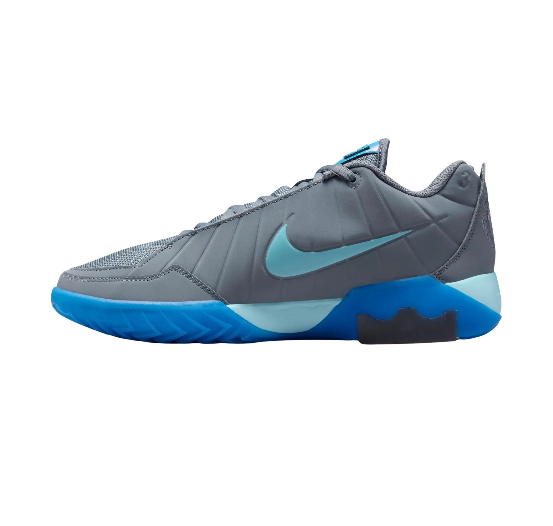 Nike Nike Lebron Witness 9 Erkek Spor Ayakkabı Gri - 3