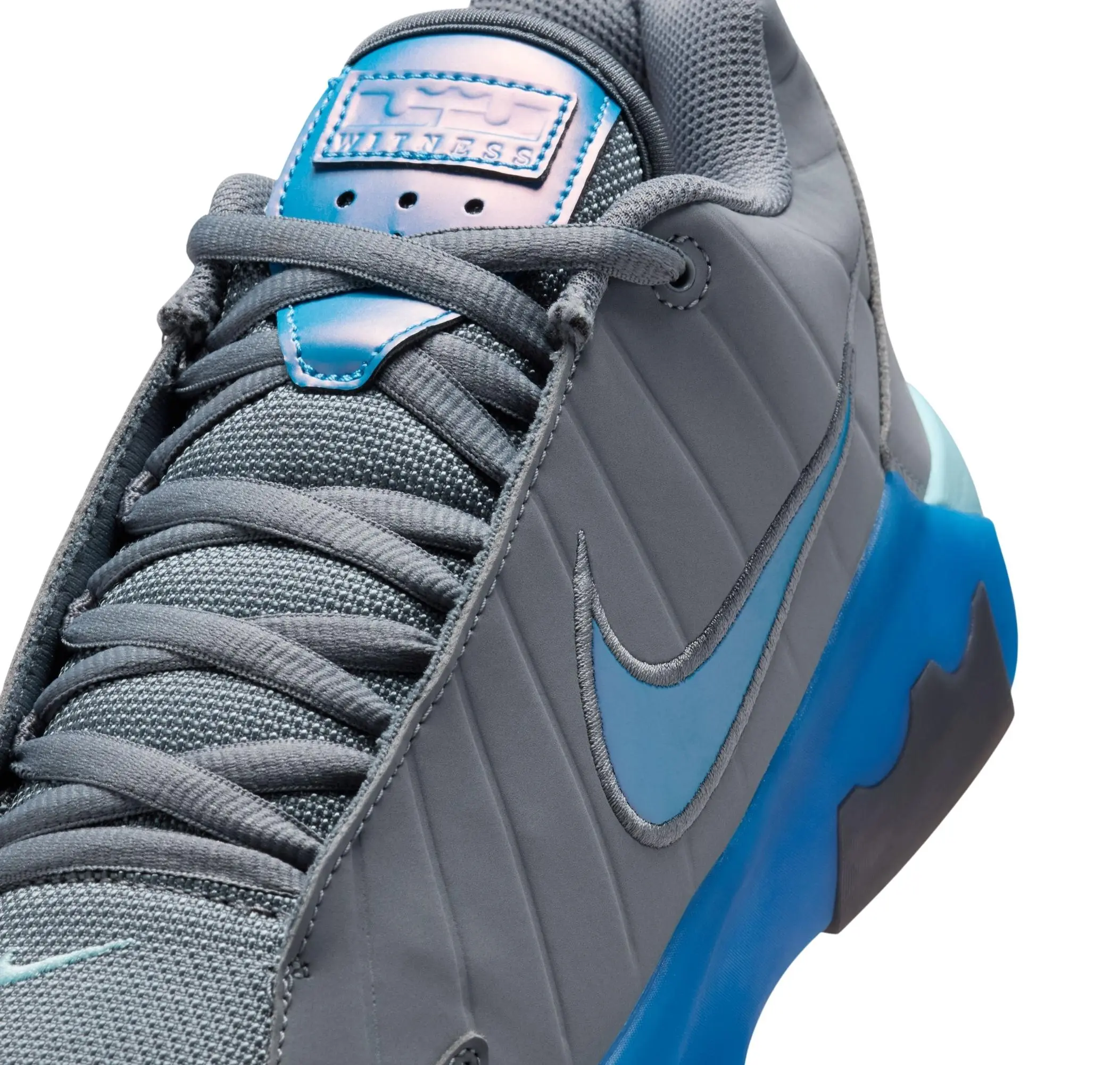 Nike Nike Lebron Witness 9 Erkek Spor Ayakkabı Gri - 7