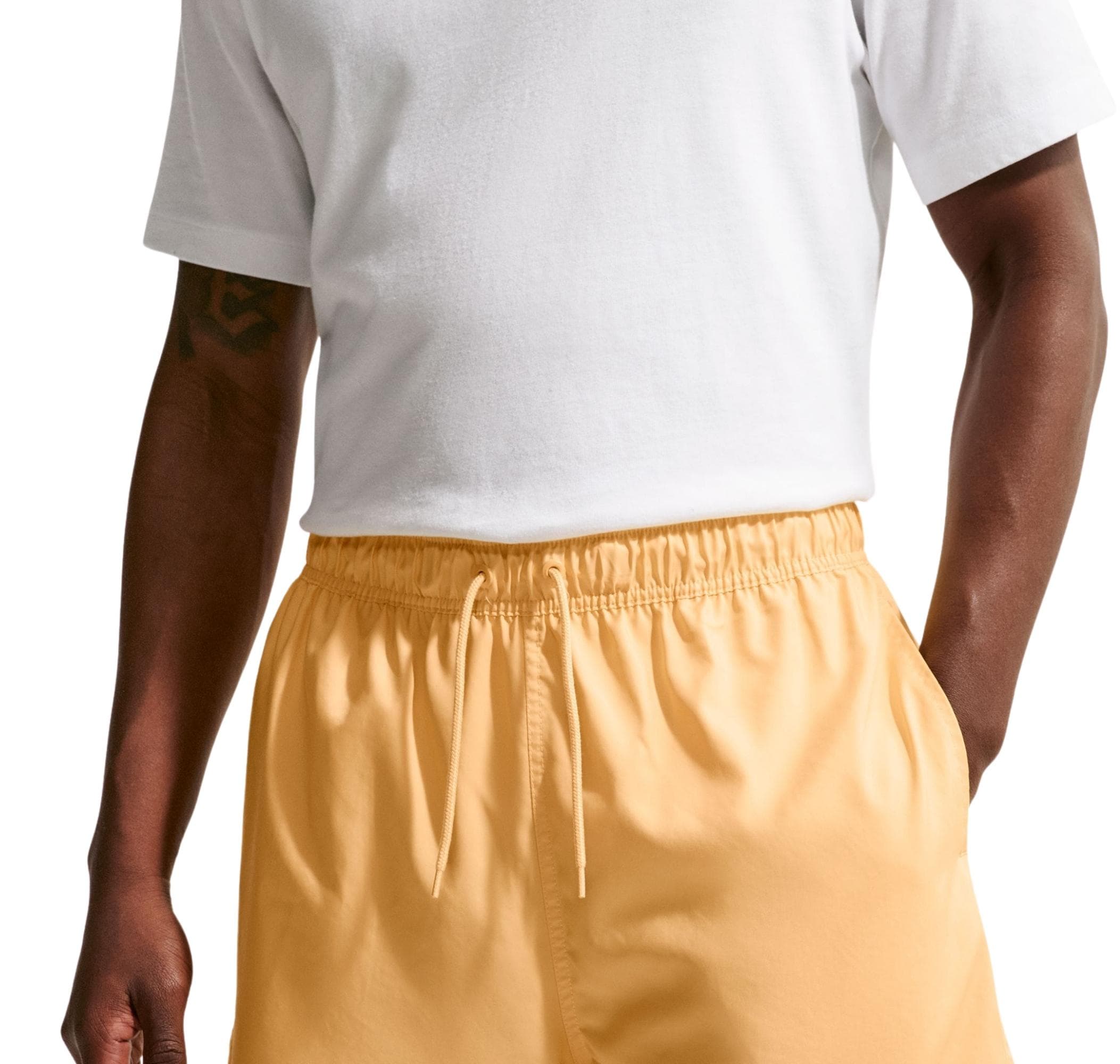 Nike Nike M Nk Club Flow Short Erkek Şort Ve Kapri Turuncu - 4