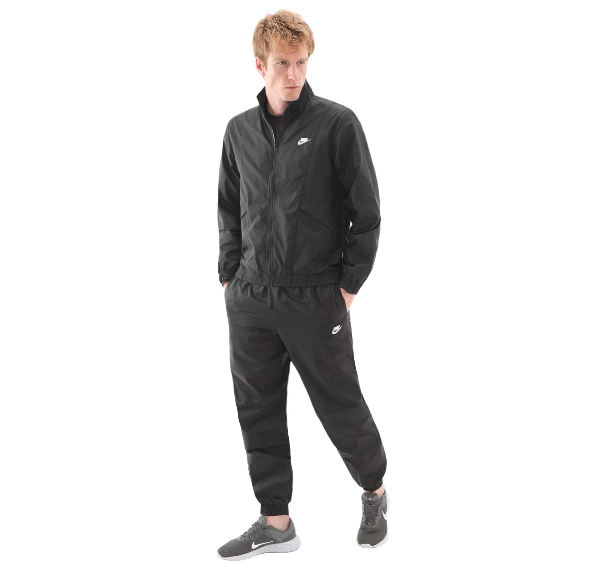 Nike Nike M Nk Club Wvn Trk Suıt Erkek Eşofman Takımı Siyah - 2