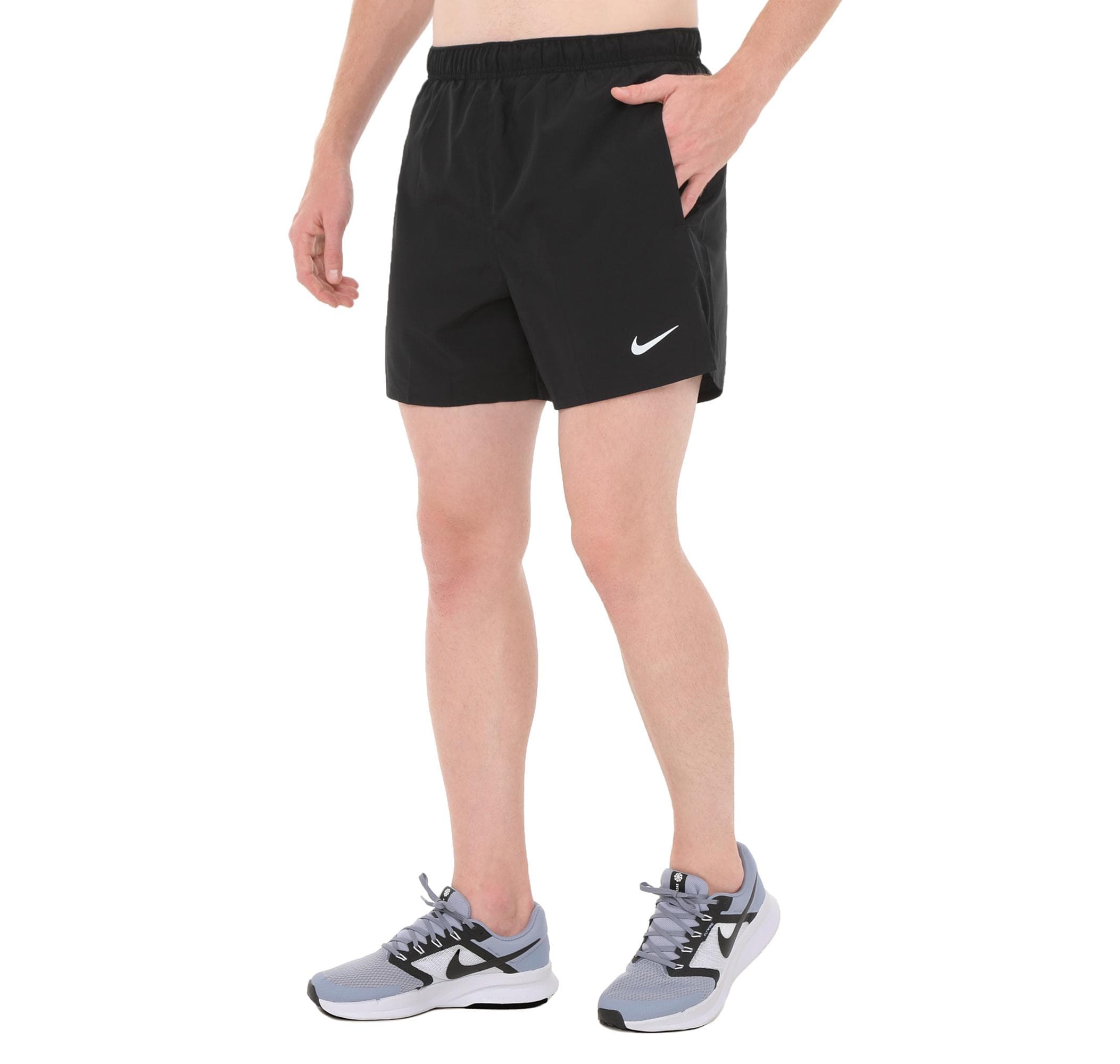 Nike Nike M Nk Df Challenger 5Bf Short Erkek Şort Ve Kapri Siyah - 2