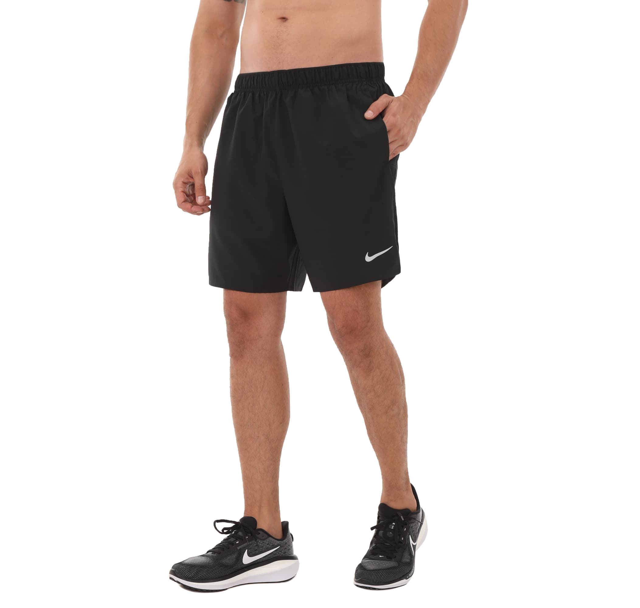 Nike Nike M Nk Df Challenger 7Ul Short Erkek Şort Ve Kapri Siyah - 3