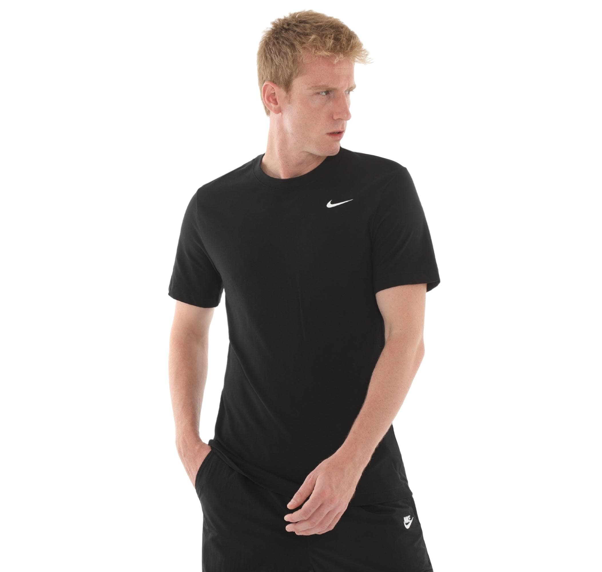Nike Nike M Nk Df Tee Dfc Crew Solıd Erkek T-Shirt Siyah - 3