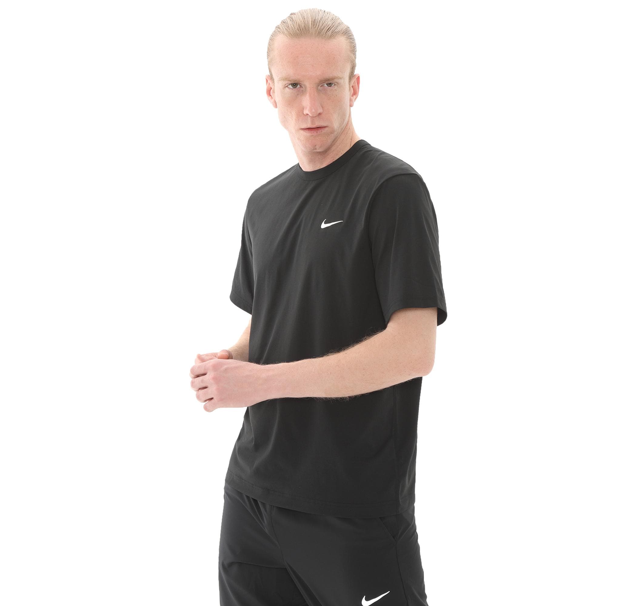 Nike Nike M Nk Df Uv Hyverse Ss Erkek T-Shirt Siyah - 3