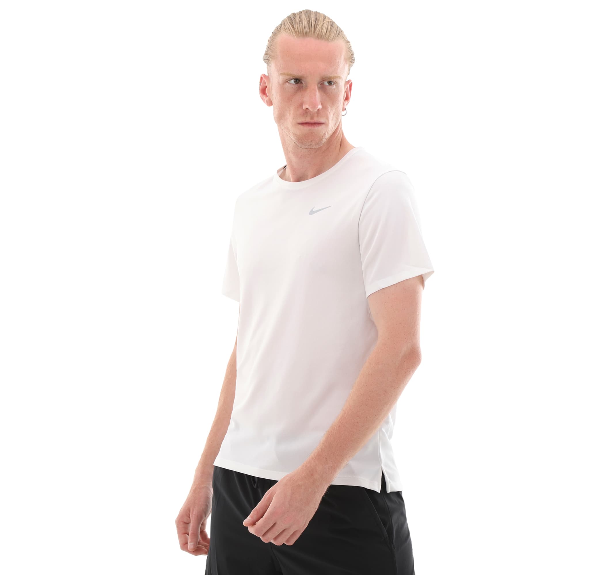 Nike Nike M Nk Df Uv Mıler Ss Erkek T-Shirt Mor - 2