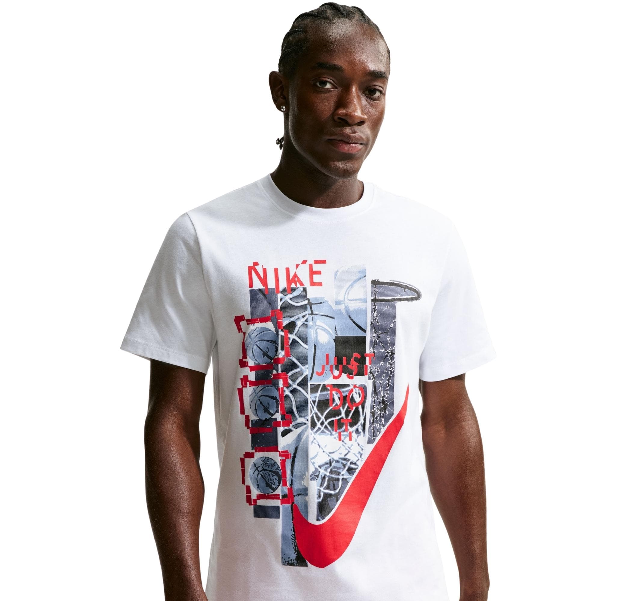 Nike Nike M Nk Tee Std Oc F2 Erkek T-Shirt Beyaz - 5