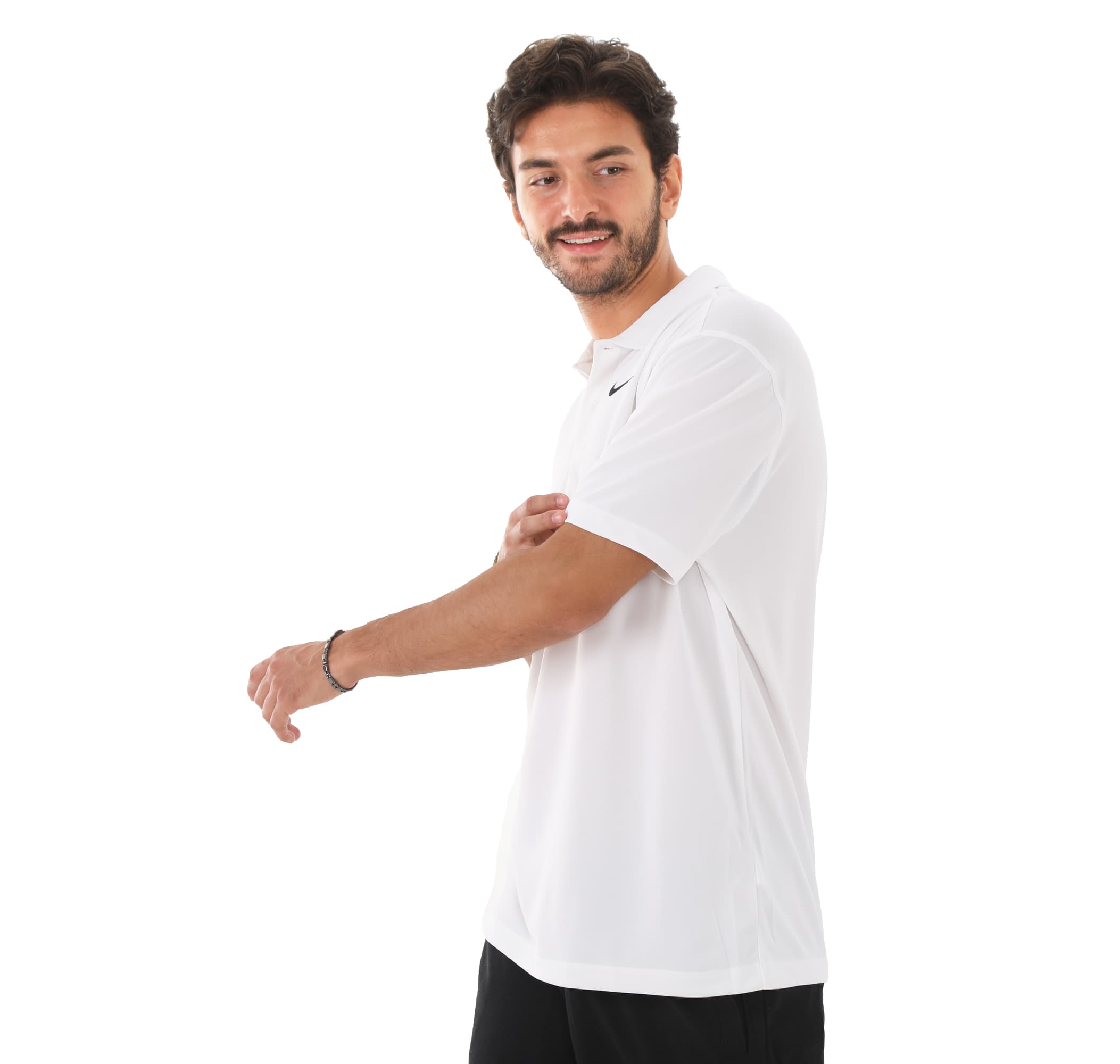 Nike Nike M Nkct Df Polo Solıd Erkek T-Shirt Beyaz - 3