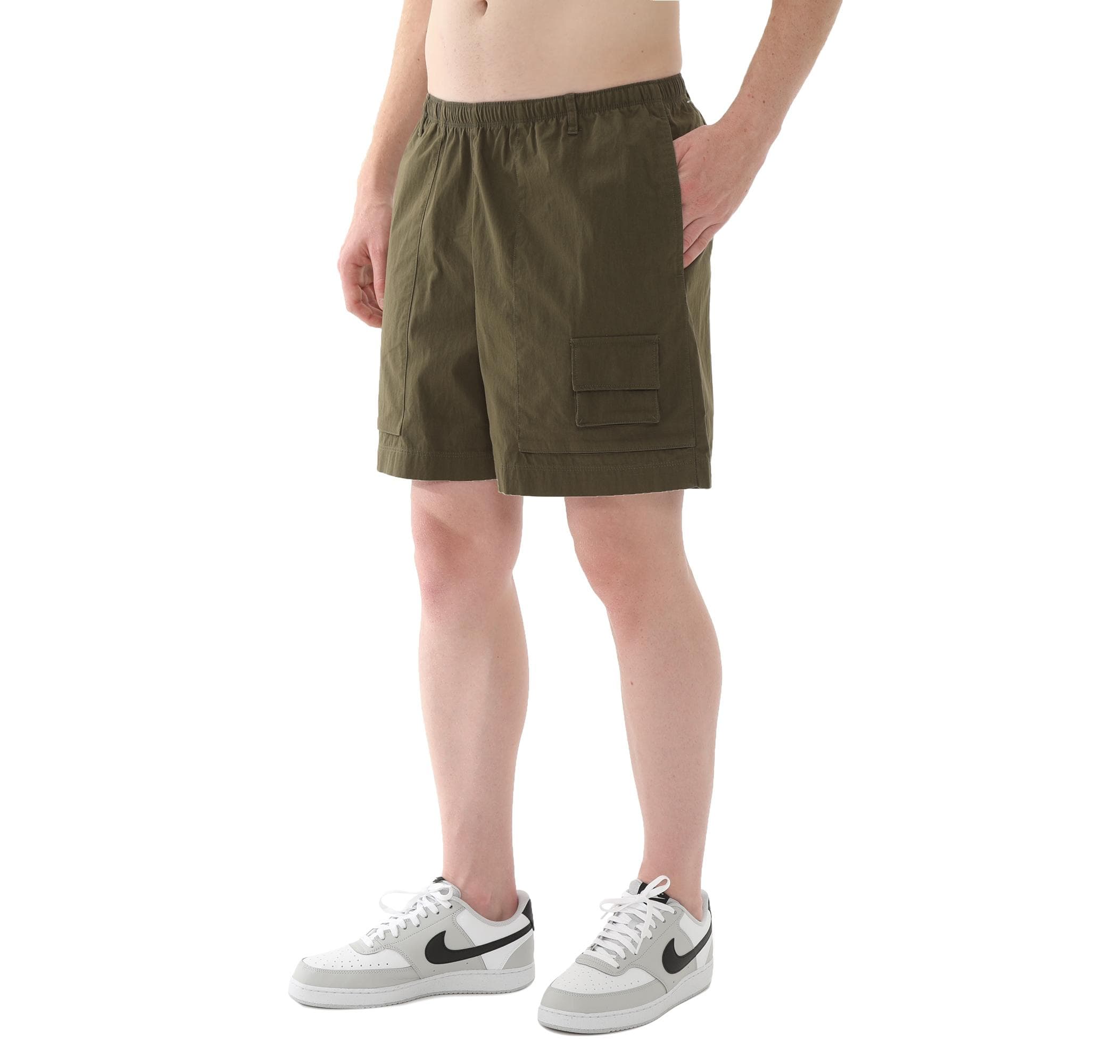 Nike Nike M Nl Camp Short Erkek Şort Ve Kapri Yeşil - 2