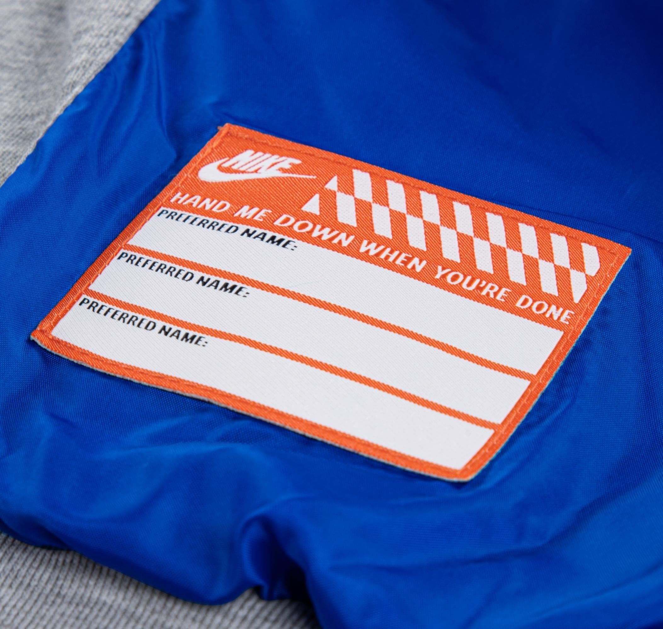Nike Nike Nkn Fleece Hooded Quılt Jacket Çocuk Ceket Mavi - 3