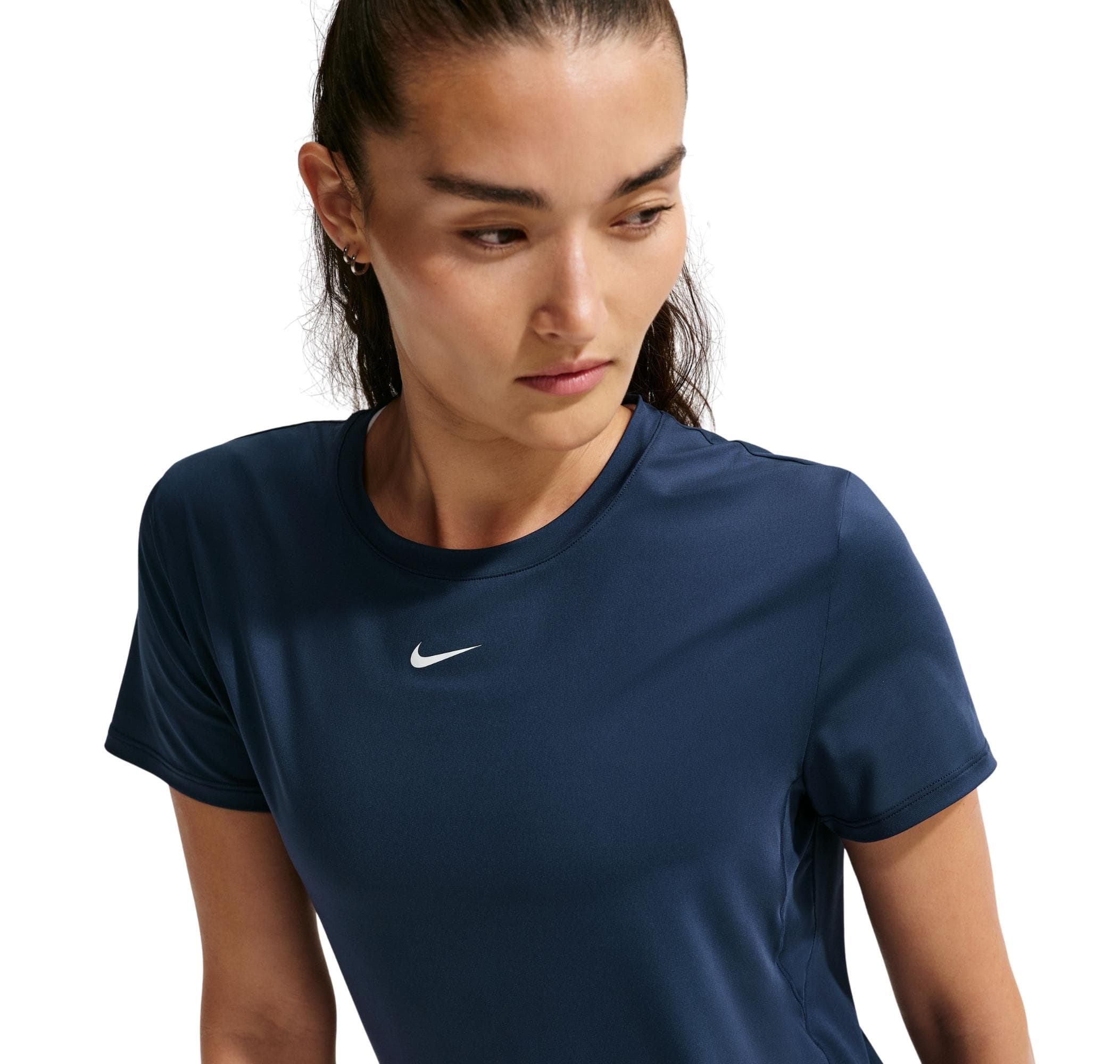 Nike Nike One Classic Kadın T-Shirt Lacivert - 4