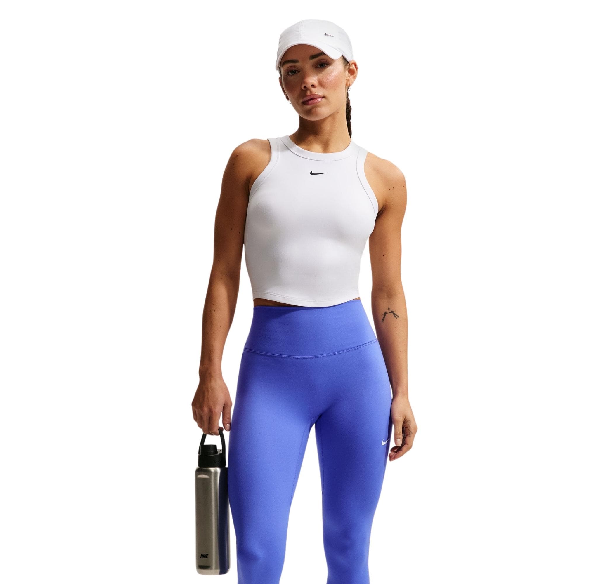 Nike Nike One Fitted Kadın T-Shirt Beyaz