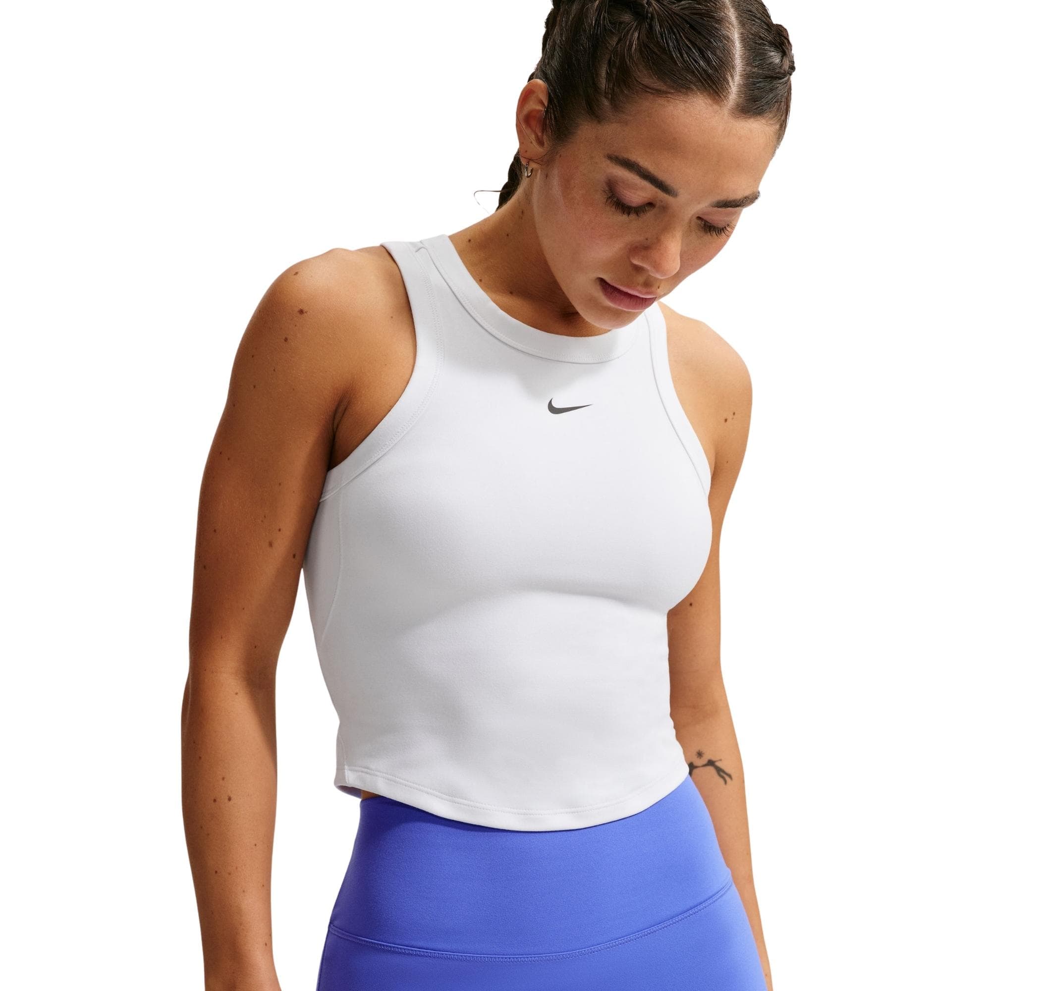 Nike Nike One Fitted Kadın T-Shirt Beyaz - 2