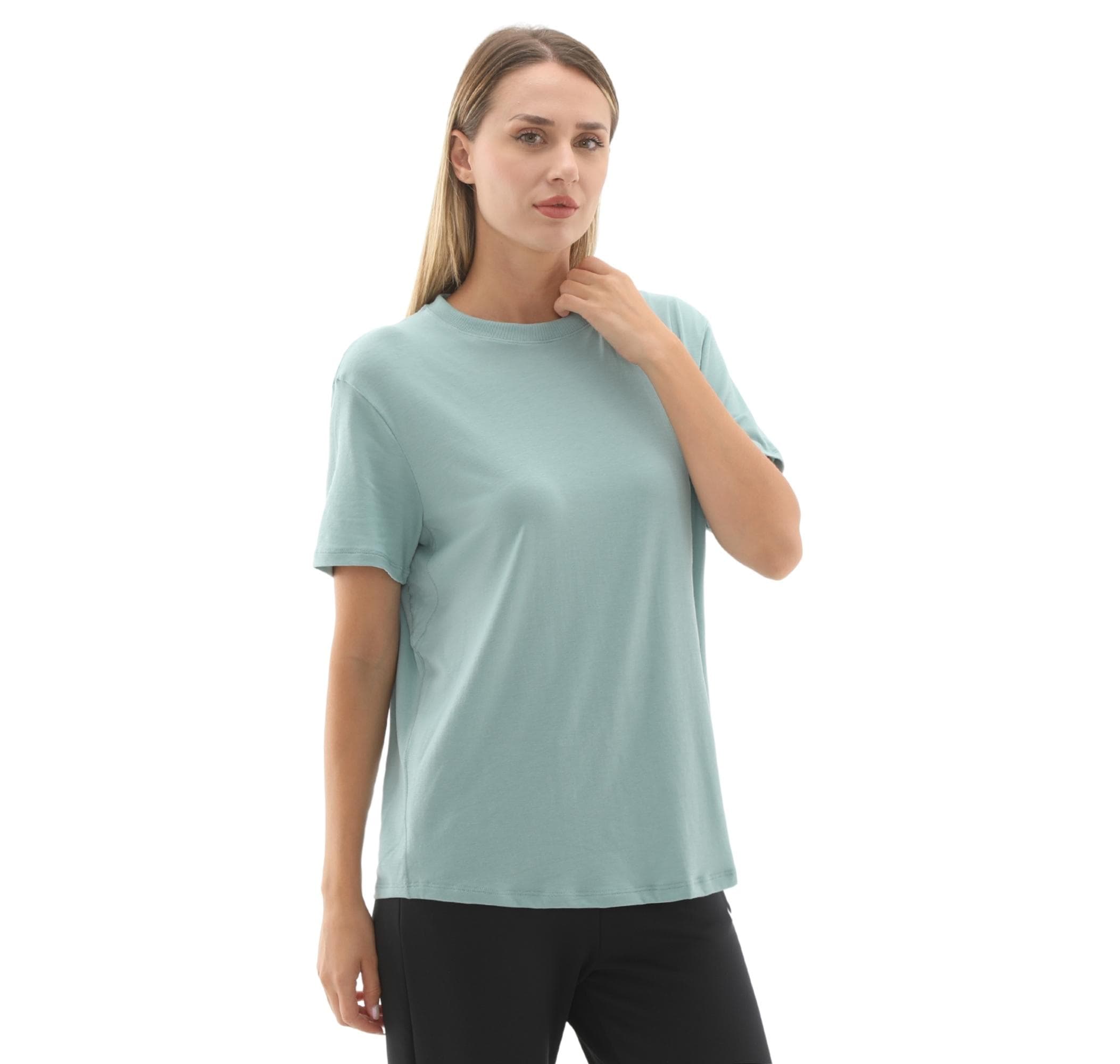 Nike Nike One Relaxed Kadın T-Shirt Yeşil - 3