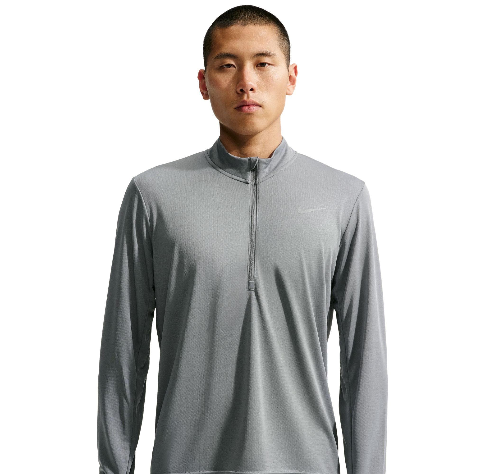 Nike Nike Pacer Top Hz Erkek Sweatshirt Gri - 3
