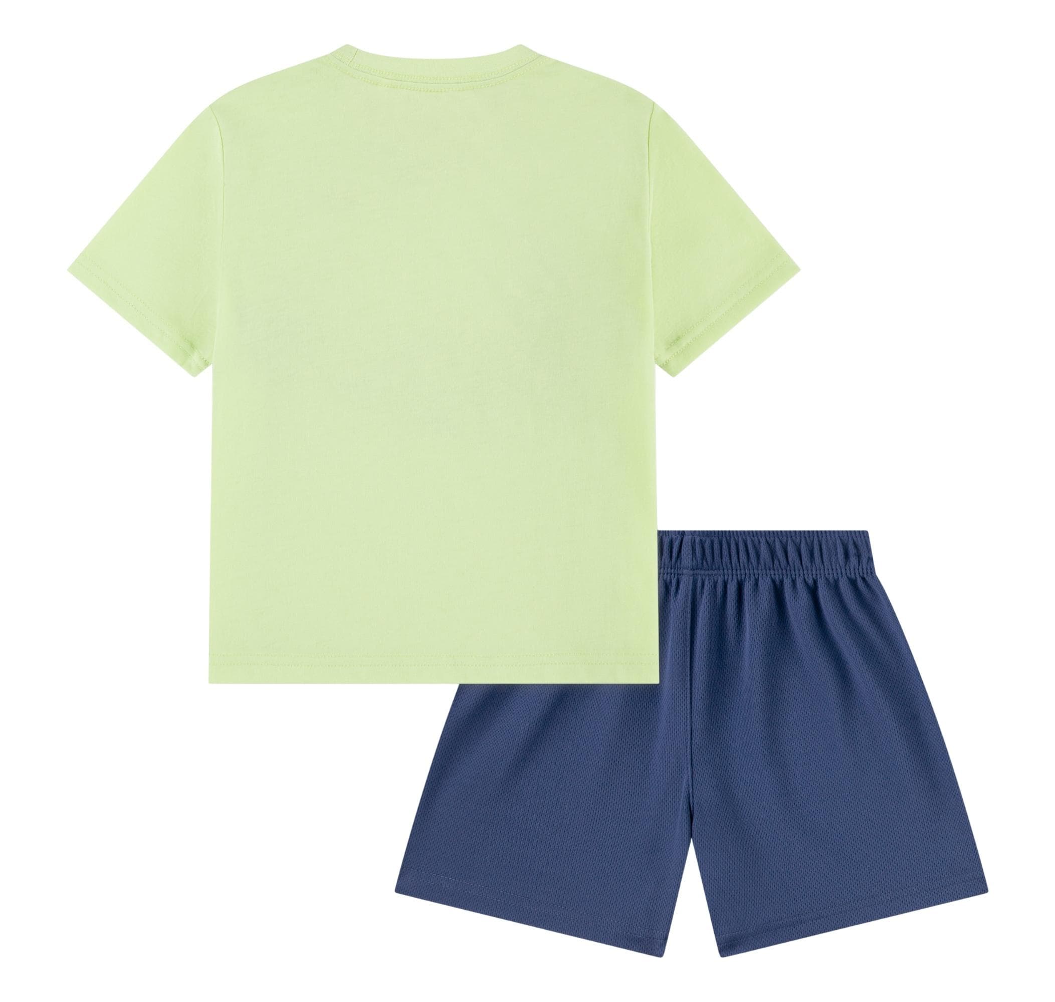 Nike Nike Performans Nkn E1D1 Gfx Jersey-Mesh Short Çocuk T-Shirt Yeşil - 2