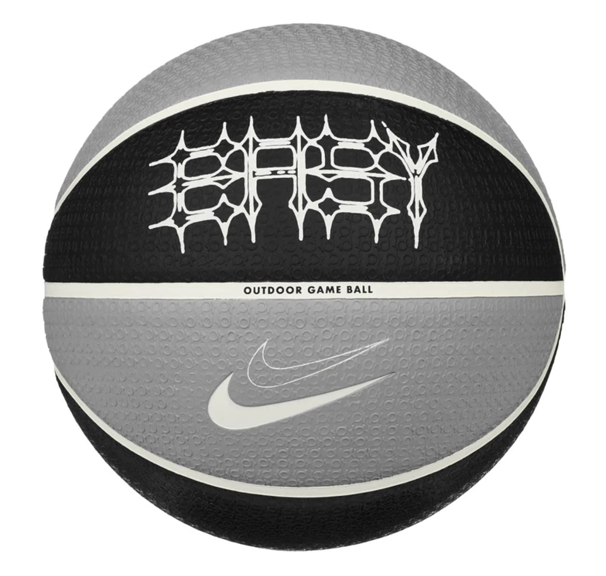 Nike Nike Playground 8P 2.0 K Durant Deflated Basketbol Topu Siyah - 2