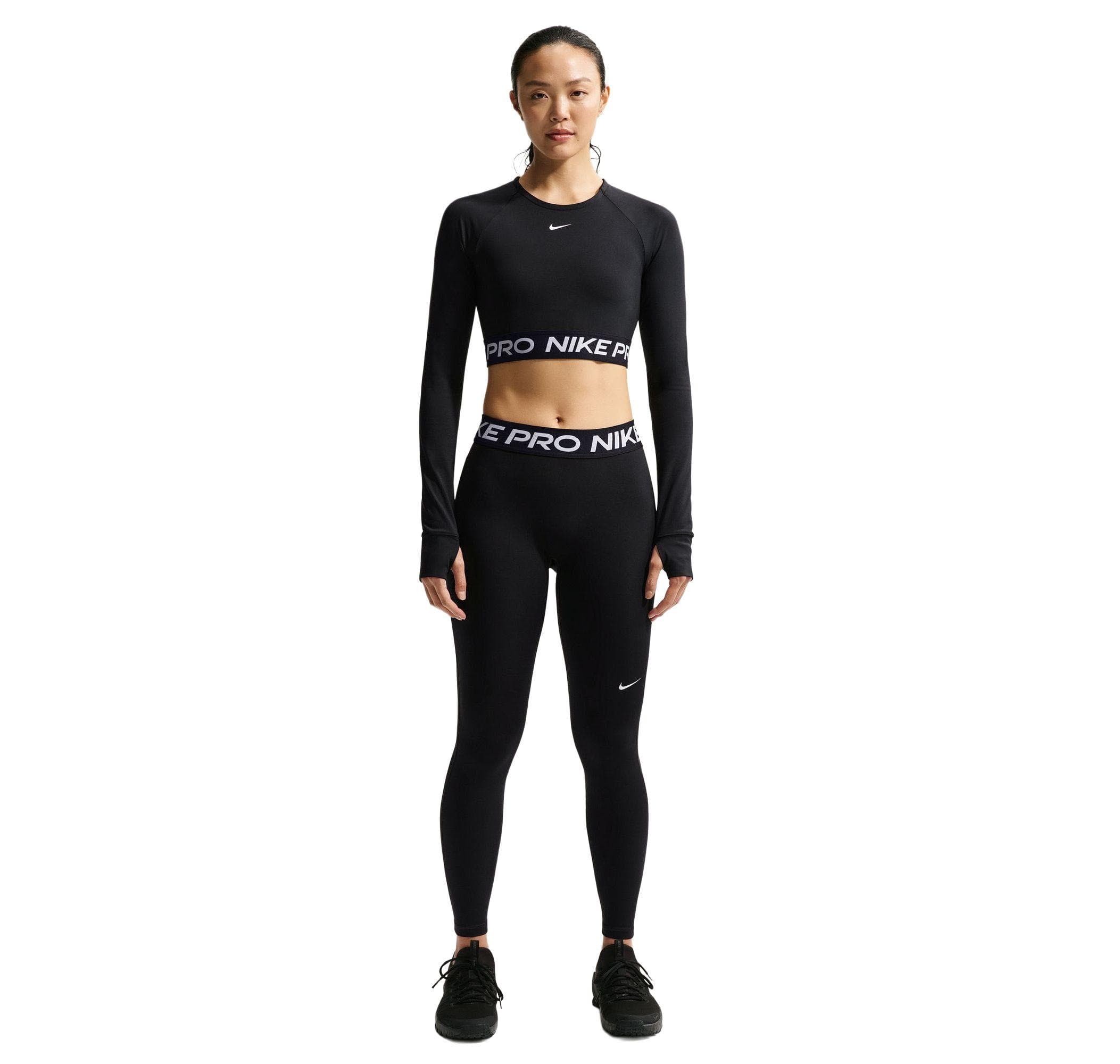 Nike Nike Pro Kadın Sweatshirt Siyah