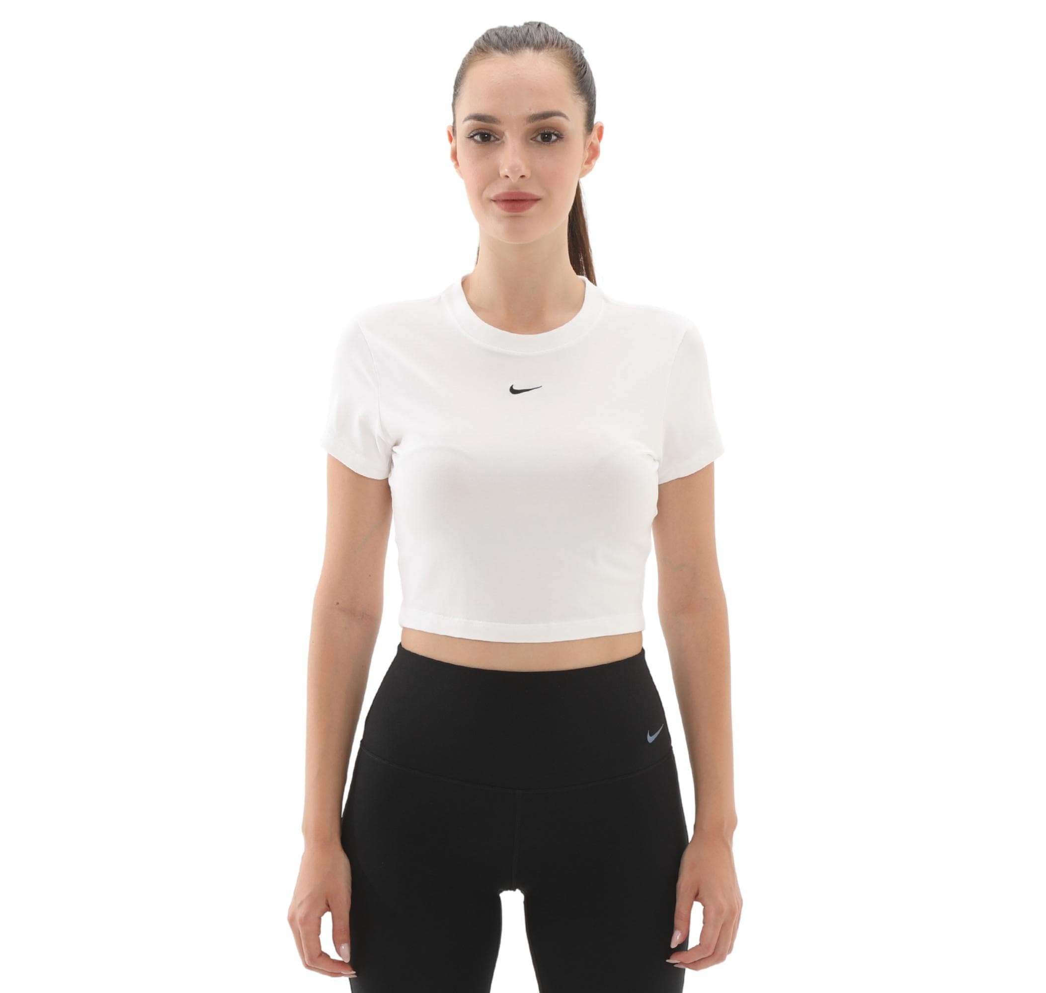 Nike Nike Sportswear Chill Knit Kadın T-Shirt Beyaz