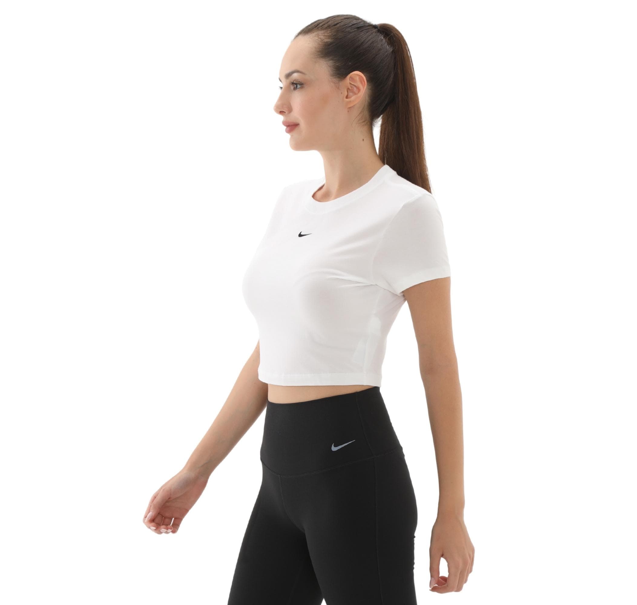 Nike Nike Sportswear Chill Knit Kadın T-Shirt Beyaz - 2