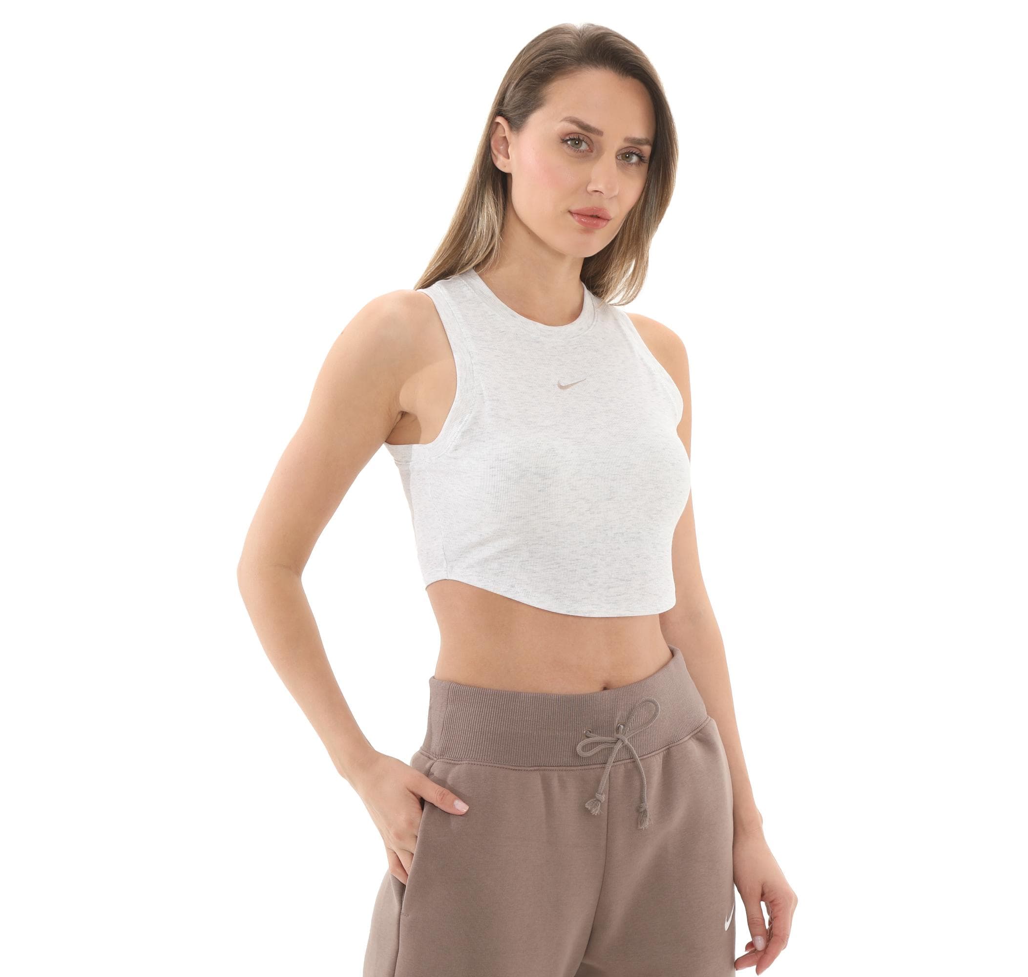 Nike Nike Sportswear Chill Knit Kadın T-Shirt Beyaz - 3