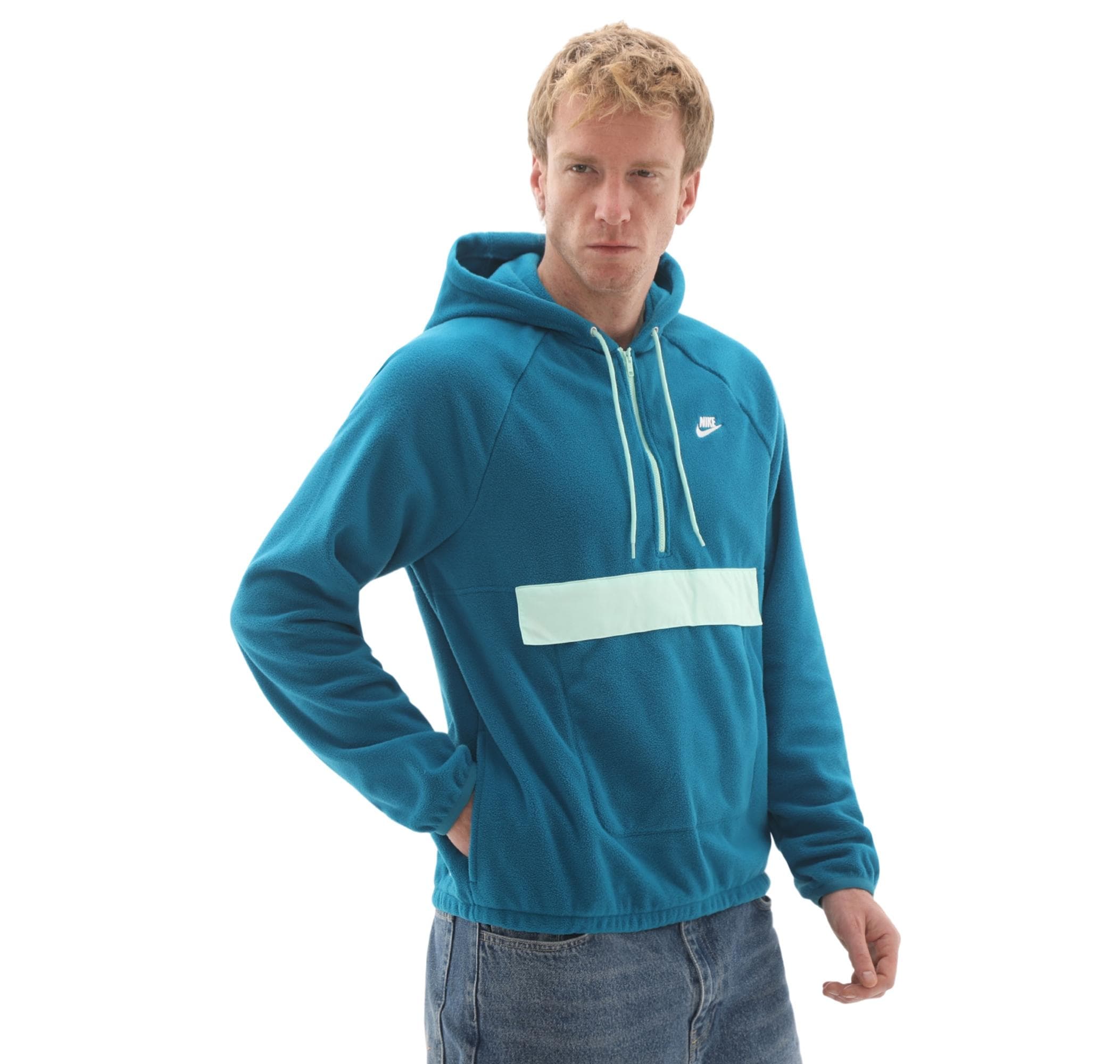 Nike Nike Sportswear Club Erkek Sweatshirt Yeşil - 3