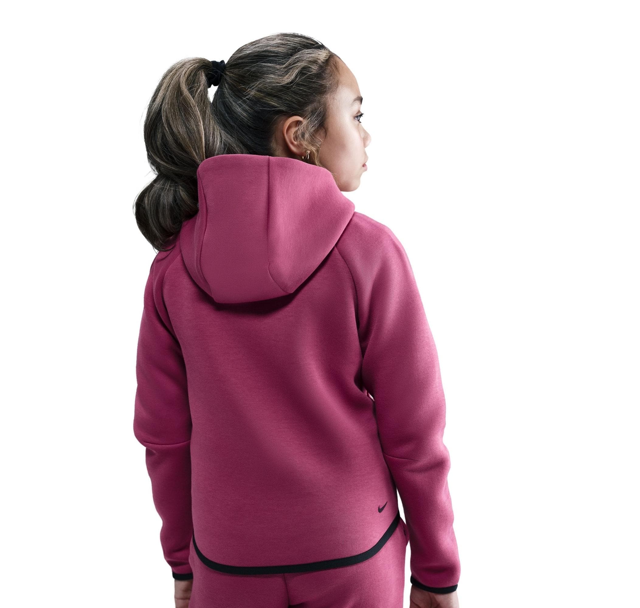 Nike Nike Sportswear Tech Fleece Çocuk Ceket Pembe - 5