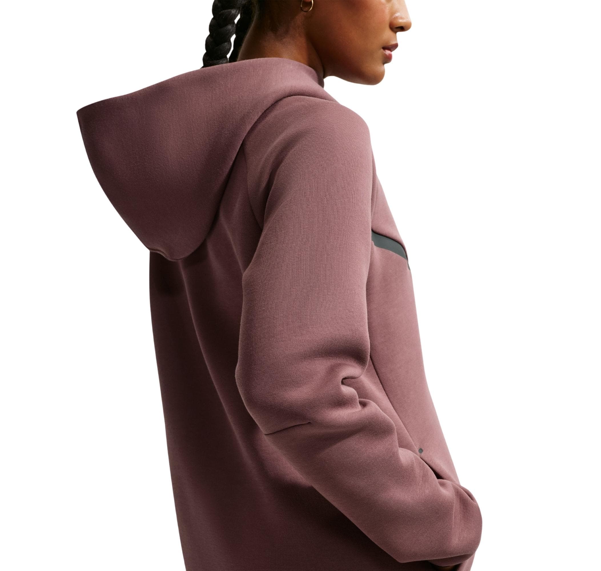 Nike Nike Sportswear Tech Fleece Windrunner Kadın Ceket Mor - 3