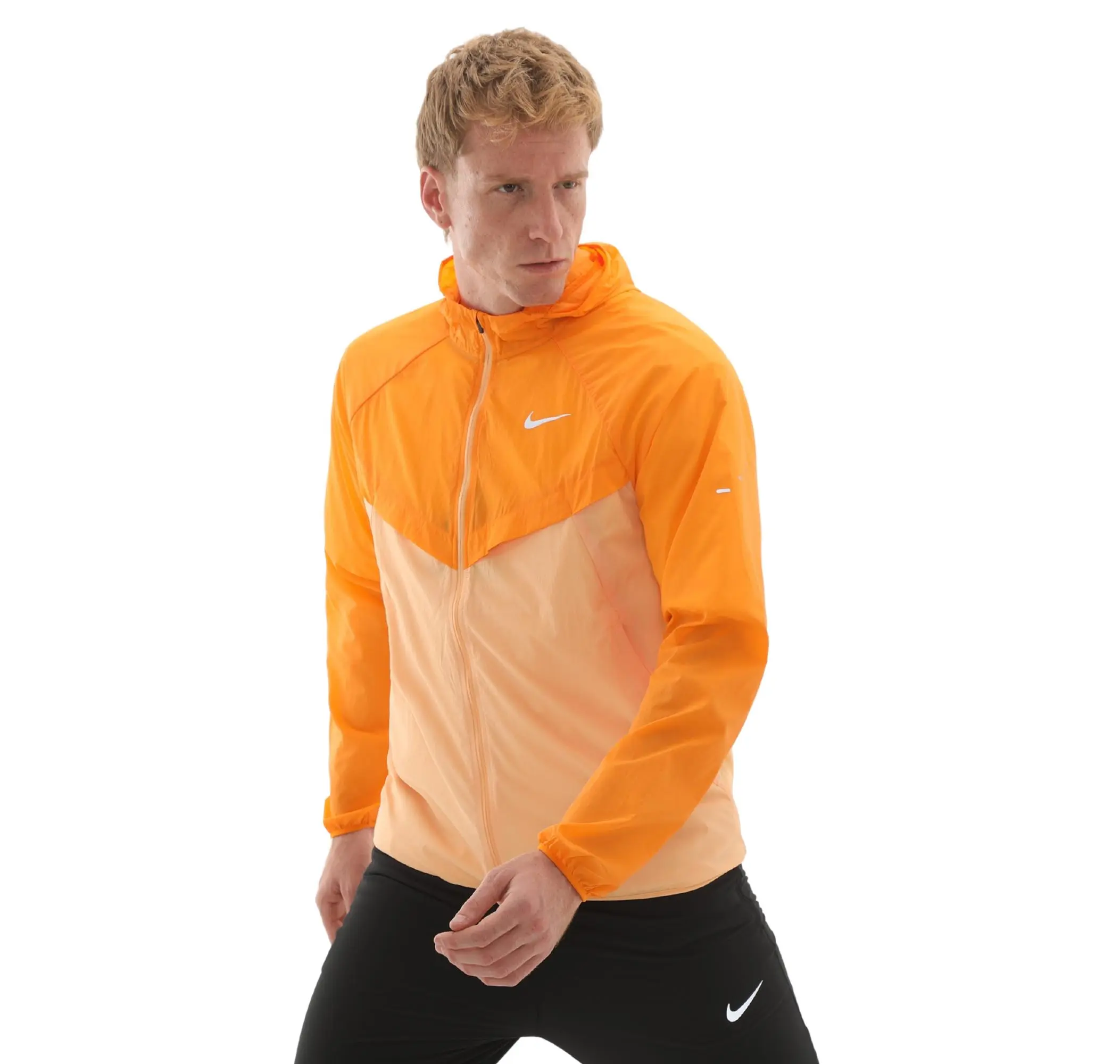 Nike Nike Stride Erkek Yağmurluk-Rüzgarlık Turuncu - 2