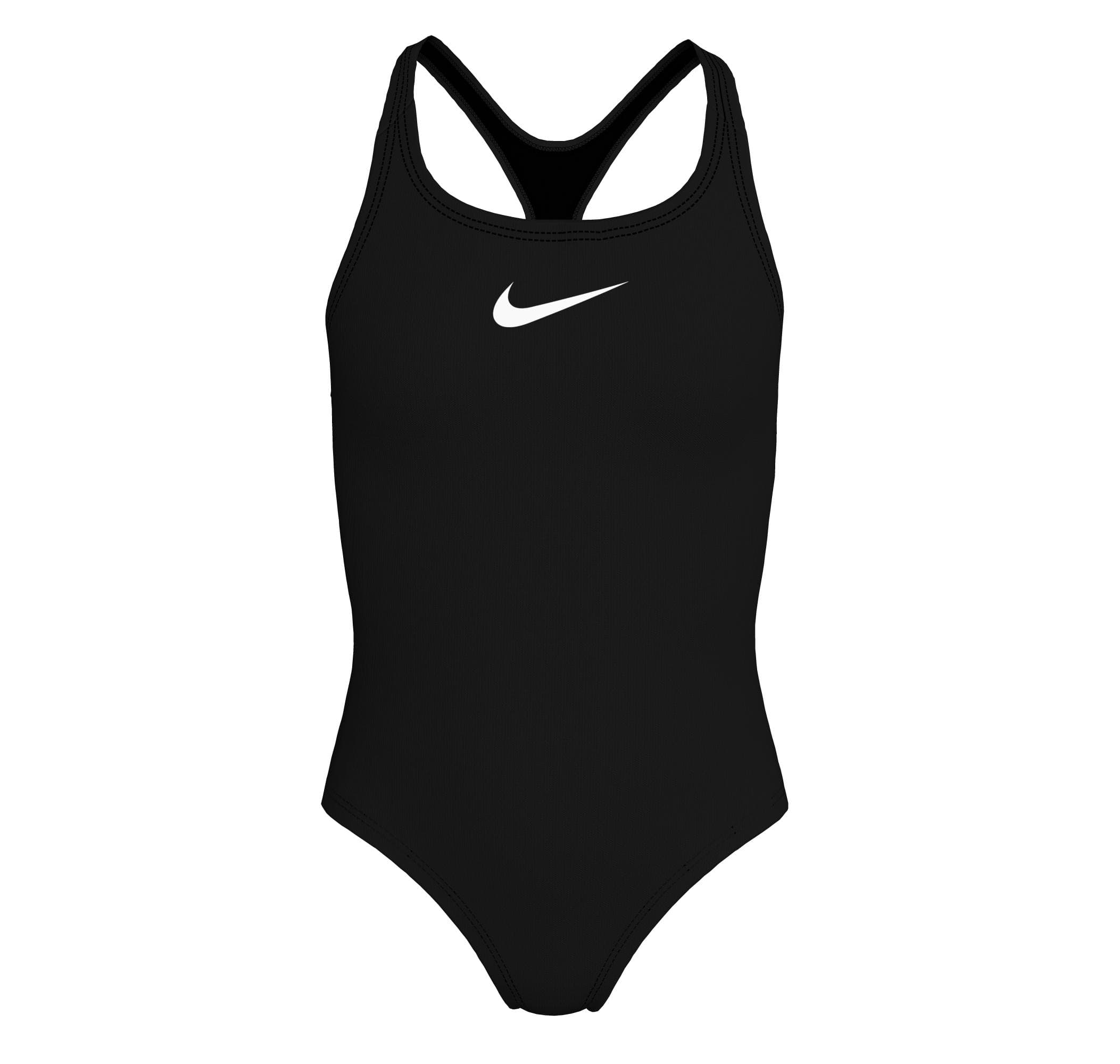 Nike Nıke Swım Effortless Essentıal Çocuk Mayo Siyah