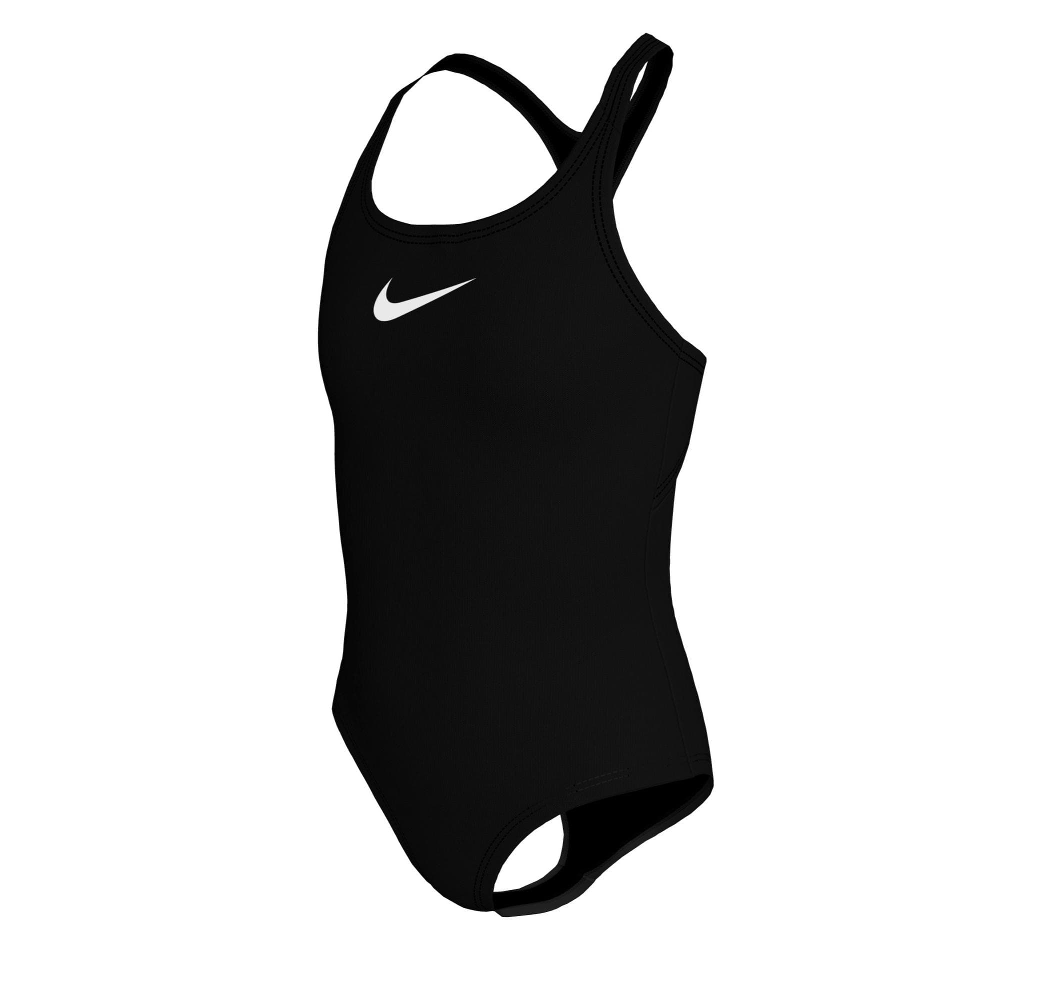 Nike Nıke Swım Effortless Essentıal Çocuk Mayo Siyah - 2