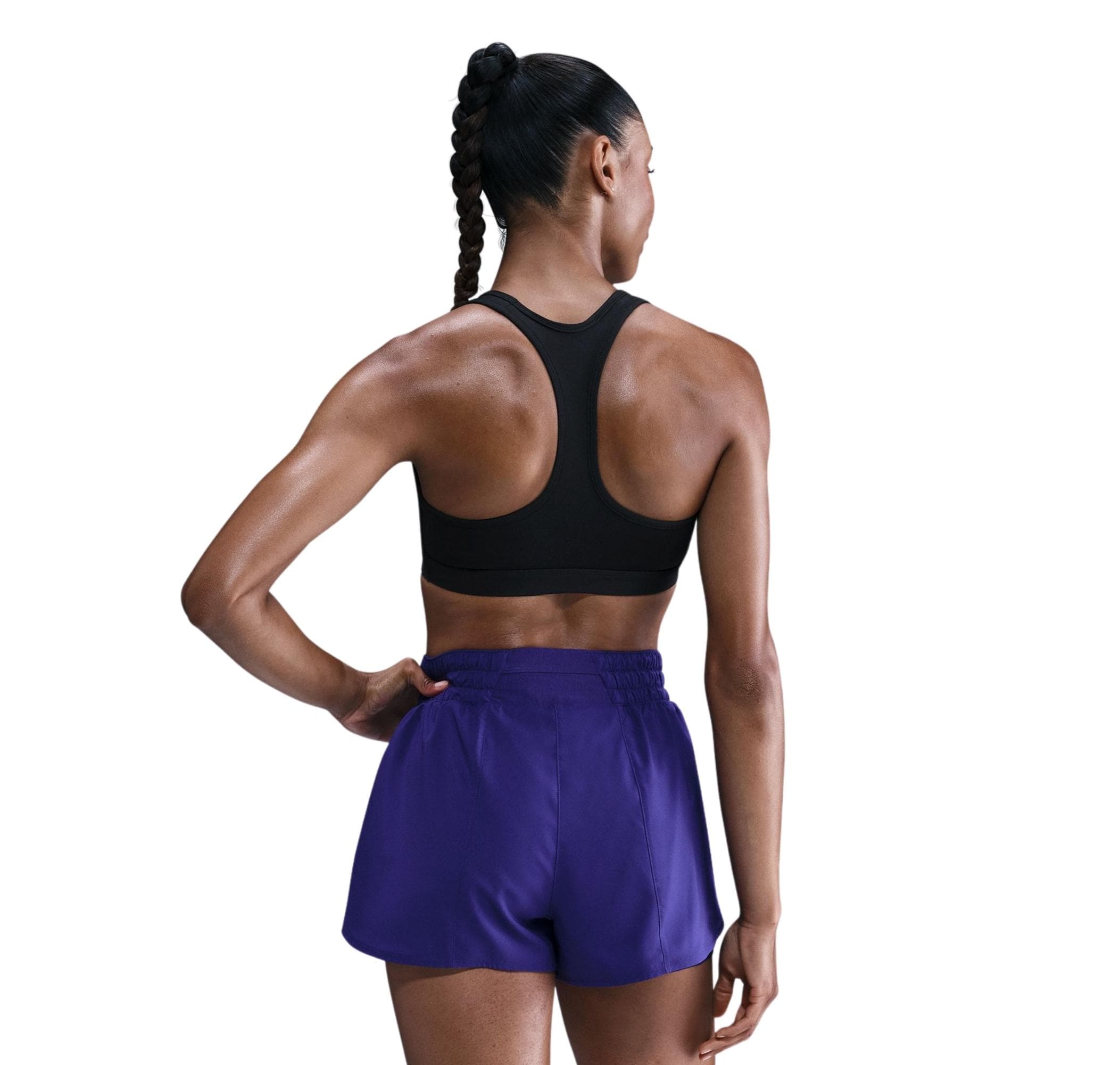 Nike Nike Swoosh Medium Support Kadın Büstiyer Siyah - 2