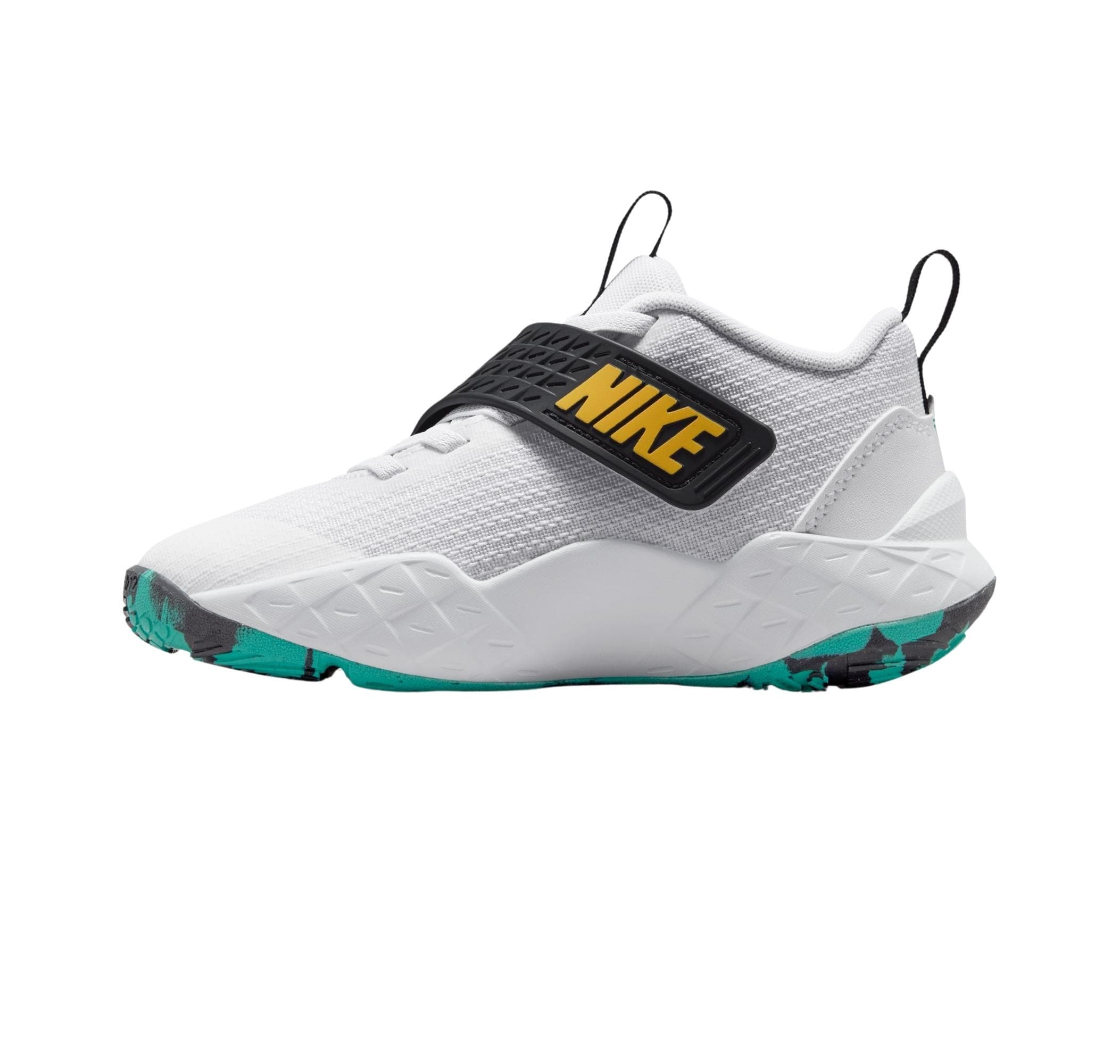Nike Nike Team Hustle D 12 Çocuk Spor Ayakkabı Beyaz - 5