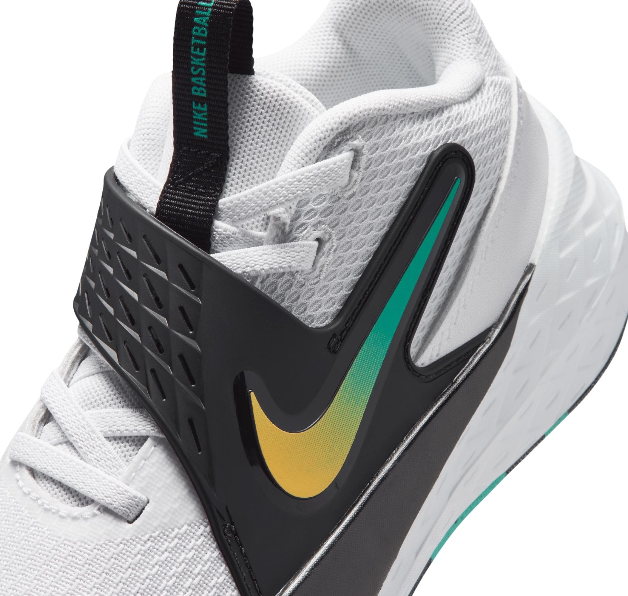 Nike Nike Team Hustle D 12 Çocuk Spor Ayakkabı Beyaz - 8