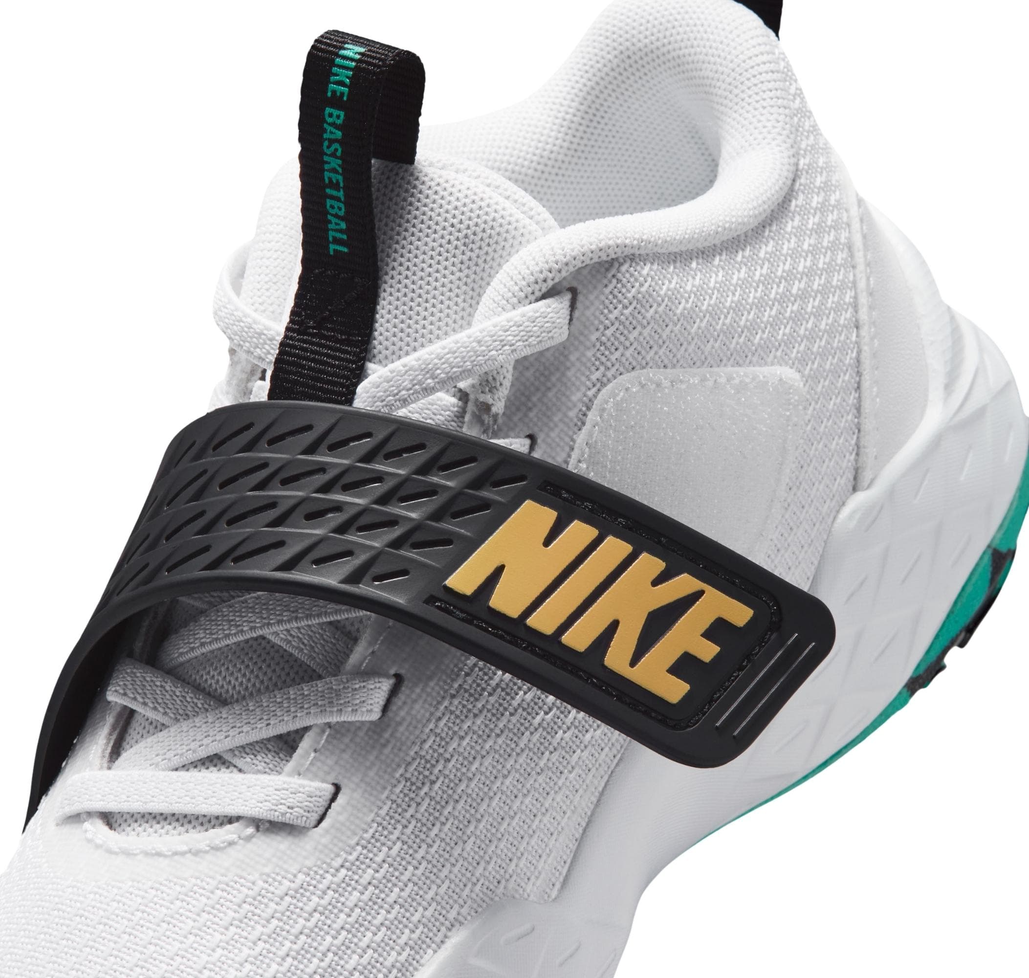 Nike Nike Team Hustle D 12 Çocuk Spor Ayakkabı Beyaz - 9