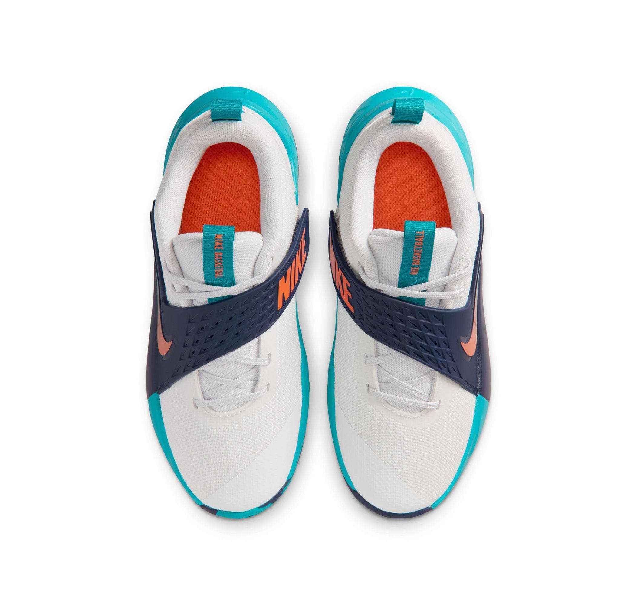 Nike Nike Team Hustle D 12 Çocuk Spor Ayakkabı Beyaz - 3