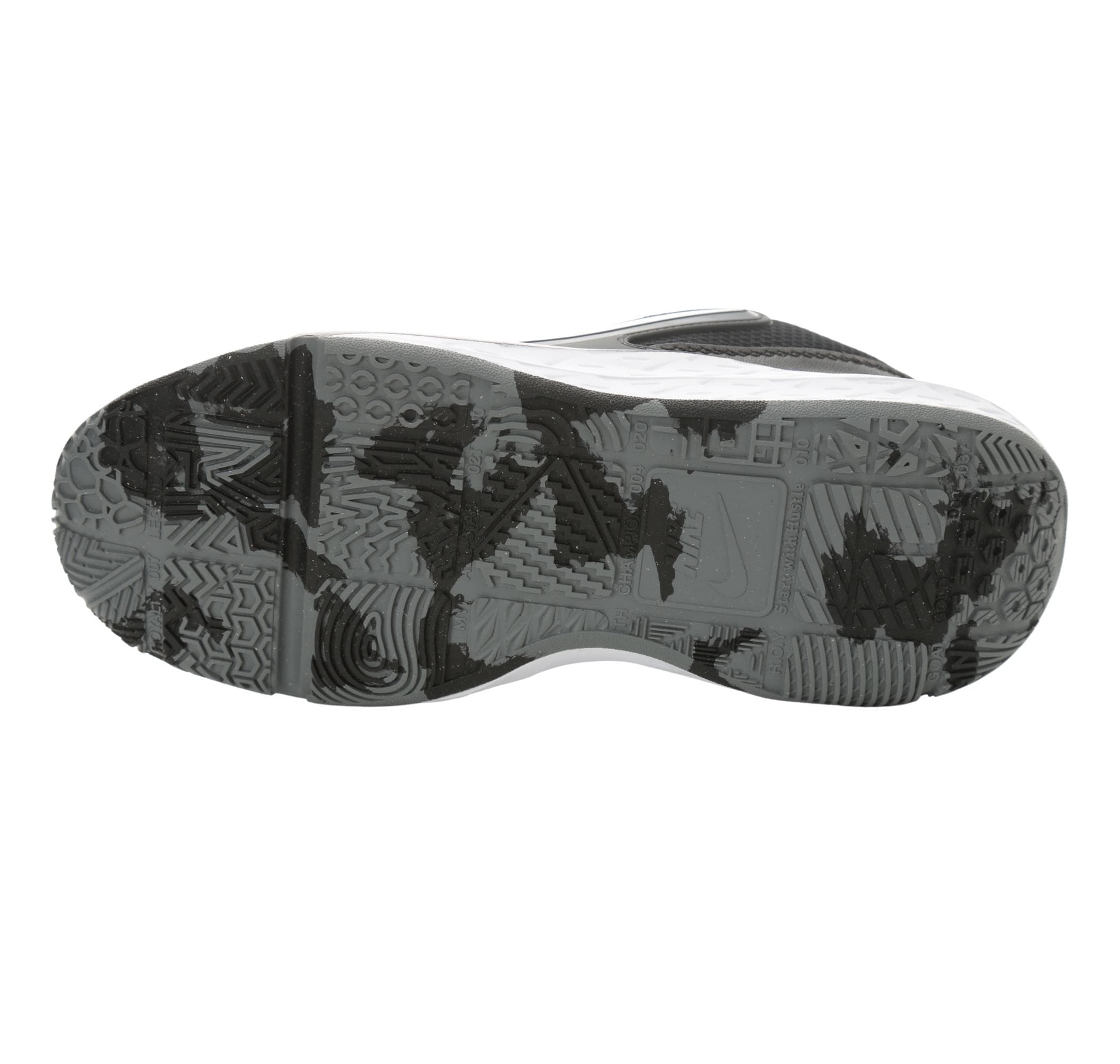 Nike Nike Team Hustle D 12 Çocuk Spor Ayakkabı Siyah - 6