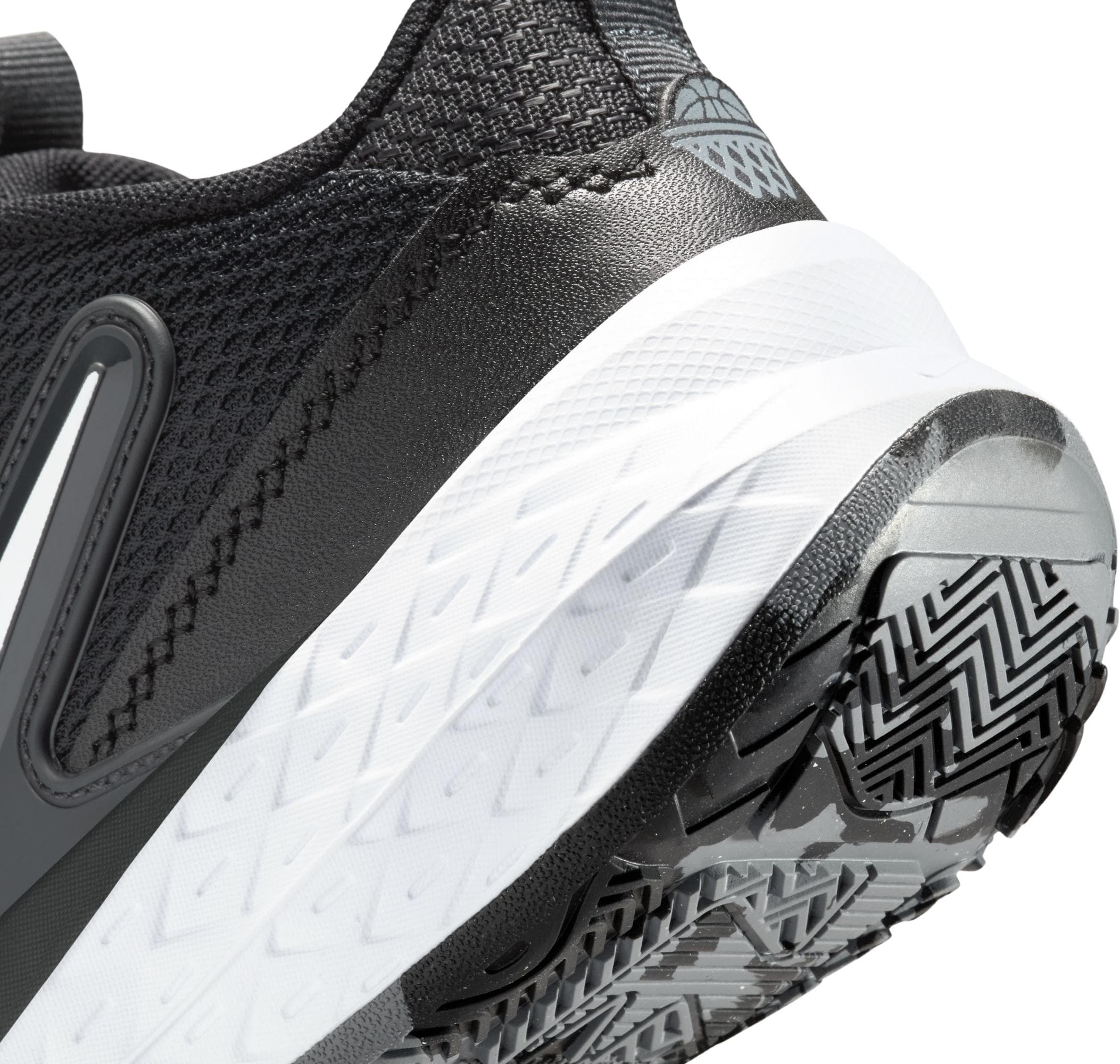 Nike Nike Team Hustle D 12 Çocuk Spor Ayakkabı Siyah - 10
