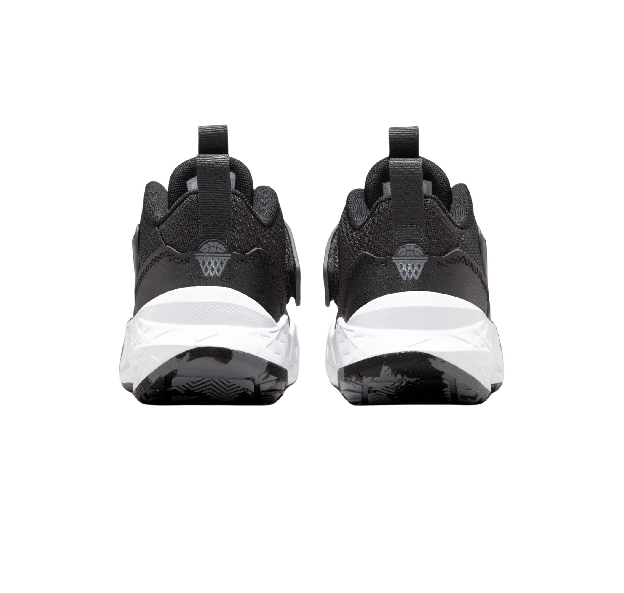 Nike Nike Team Hustle D 12 Çocuk Spor Ayakkabı Siyah - 4