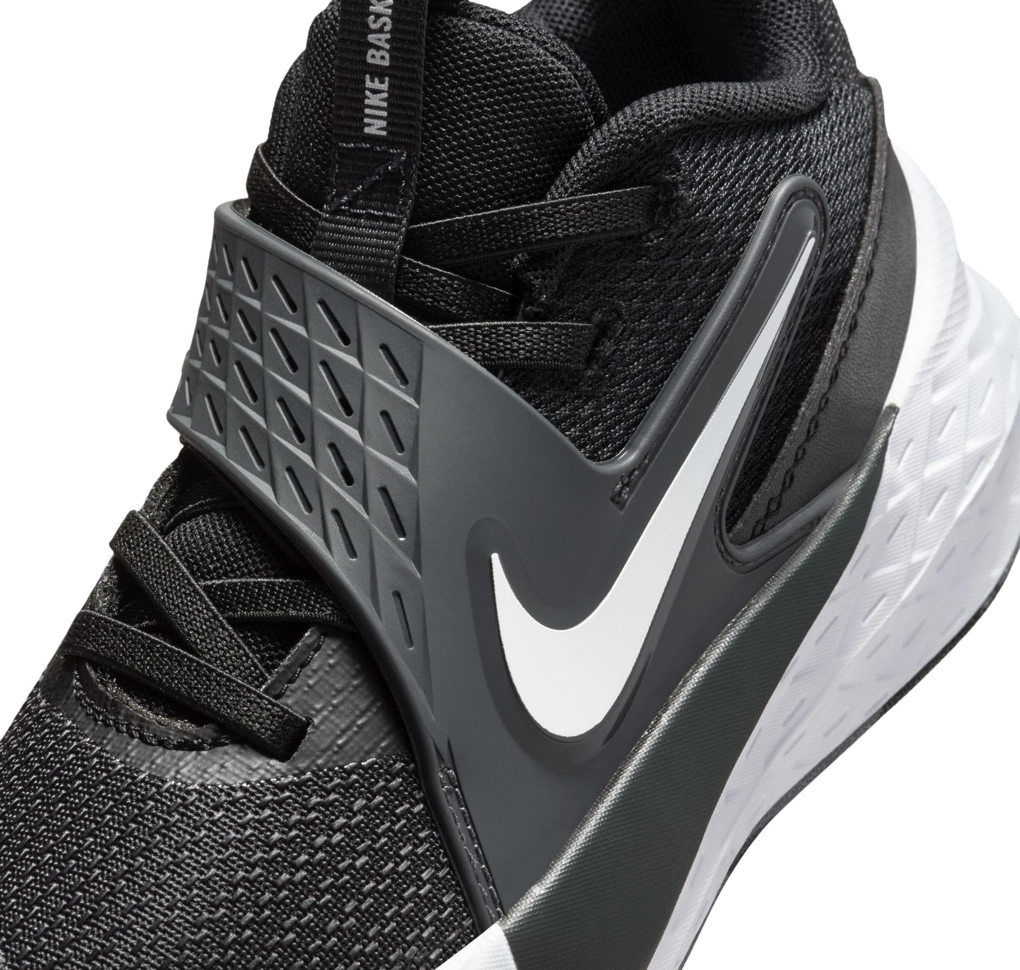 Nike Nike Team Hustle D 12 Çocuk Spor Ayakkabı Siyah - 8