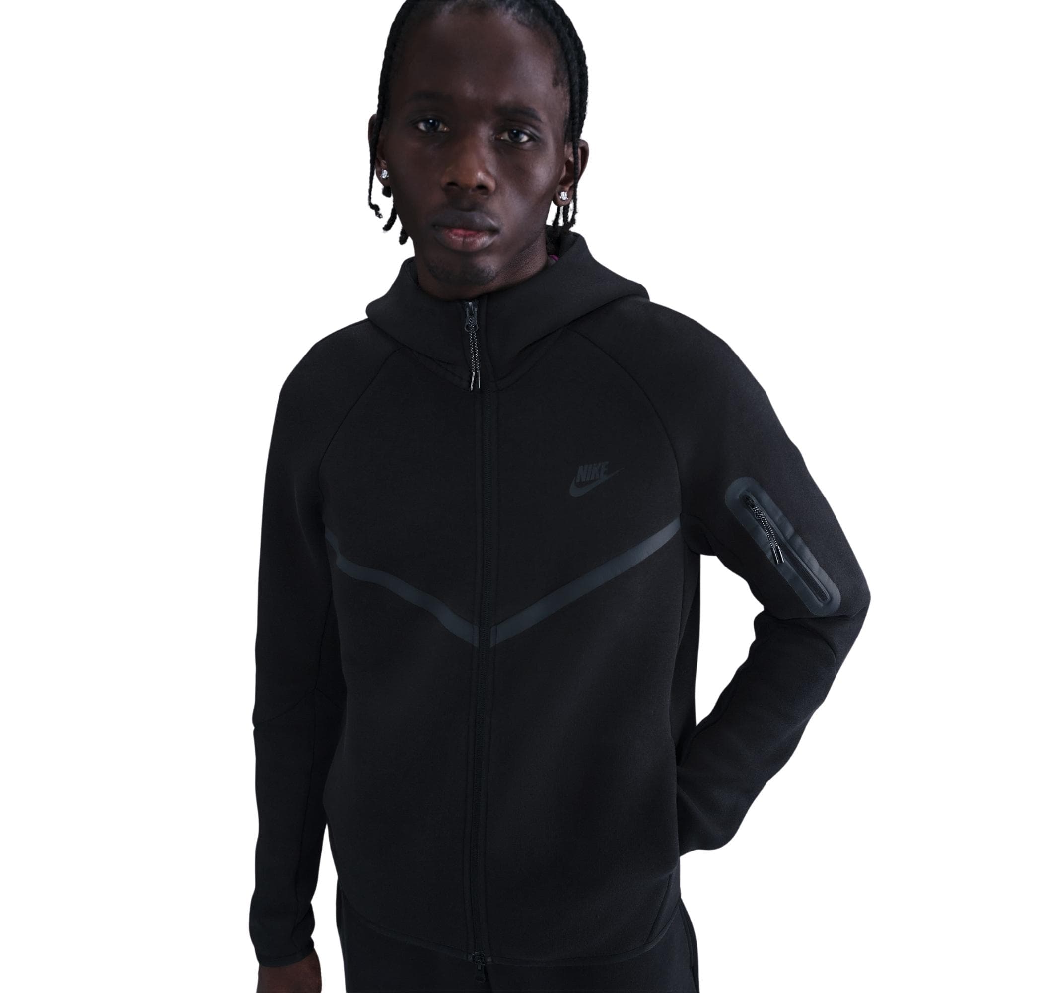 Nike Nike Tech Erkek Ceket Siyah - 2