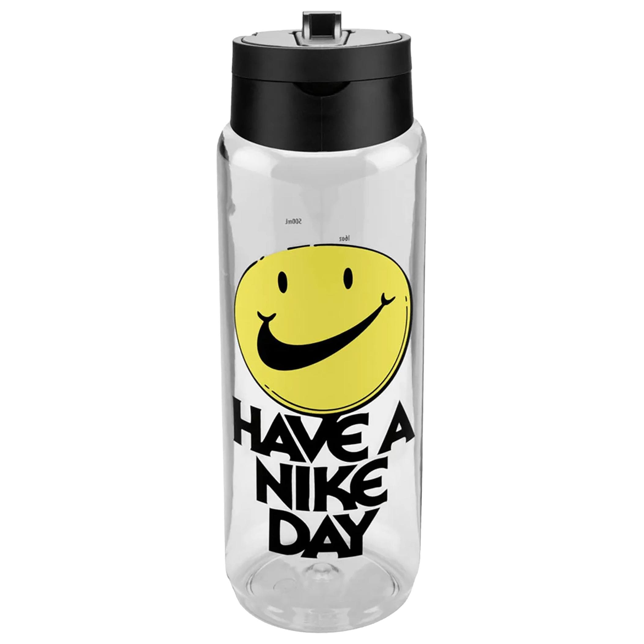 Nike Nike Tr Renew Recharge Straw Bottle 24 Oz Graphıc Clear-Blac Suluk - Matara