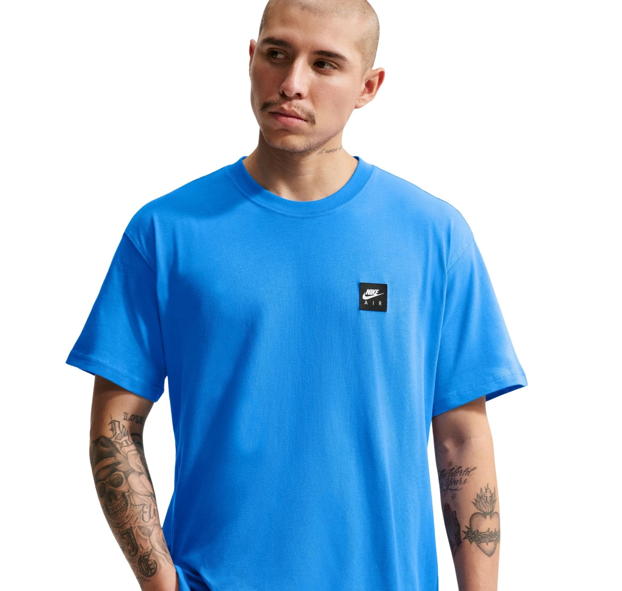 Nike Nike U Nsw Tee Lse Aır Box Erkek T-Shirt Mavi - 3