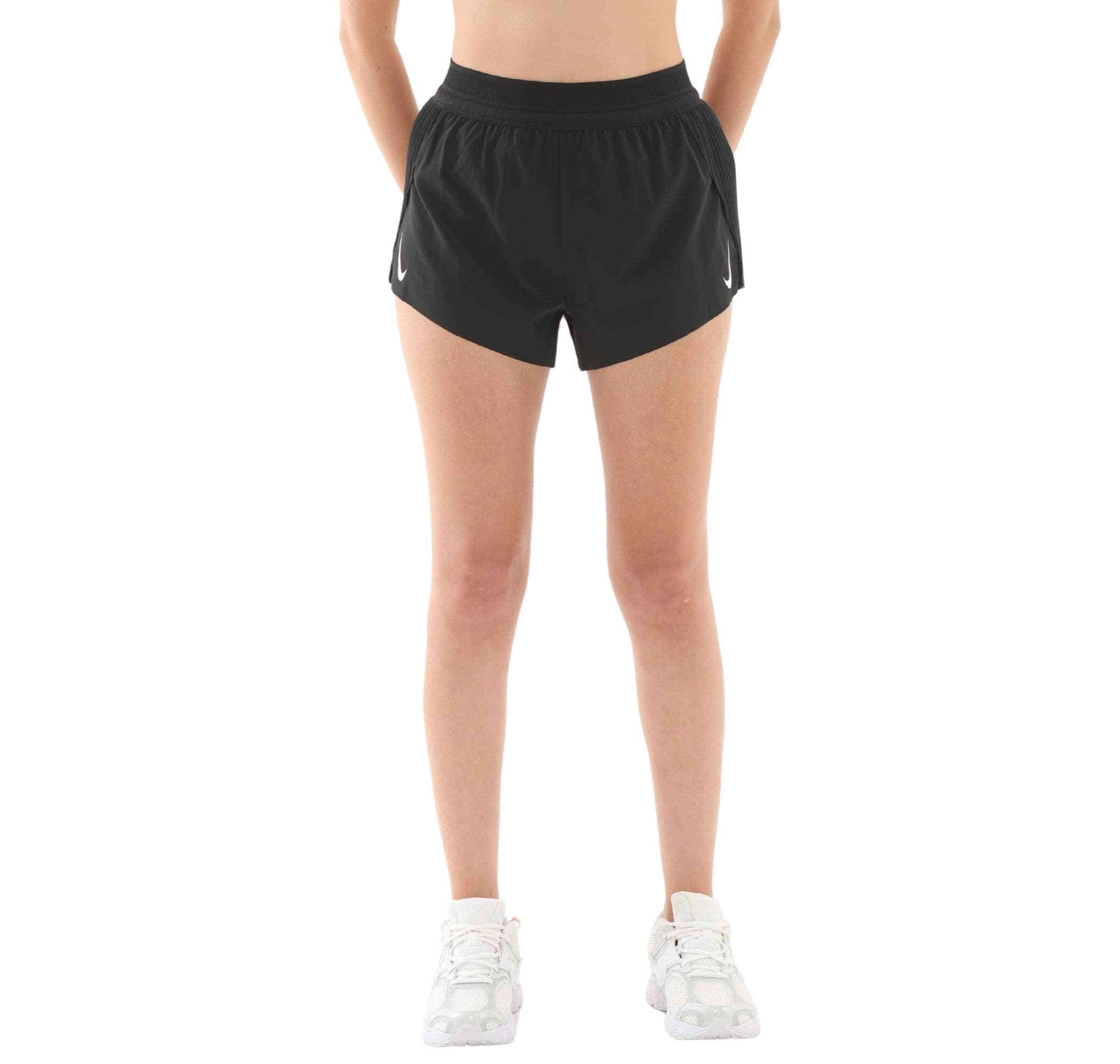 Nike Nike W Nk Arswft Dfadv Mr 3In Short Kadın Şort Ve Kapri Siyah